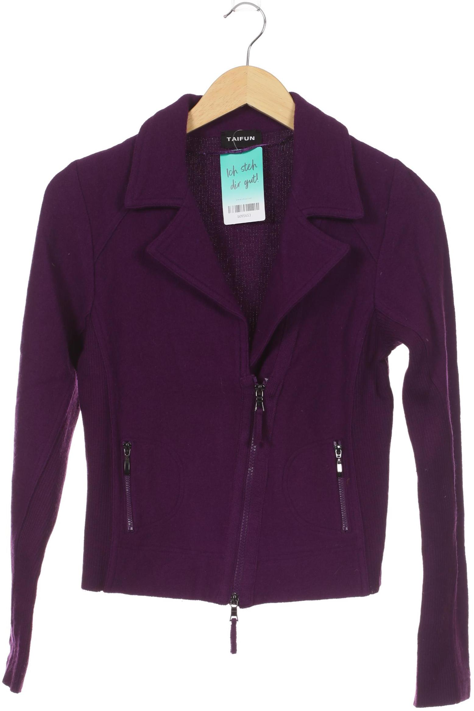 

Taifun Damen Strickjacke, flieder, Gr. 36