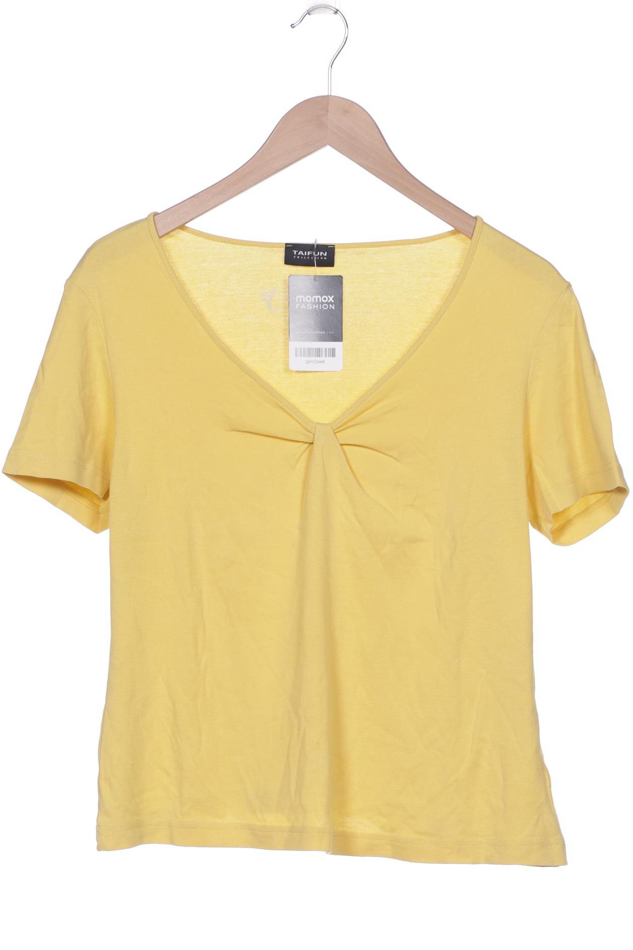 

TAIFUN Damen T-Shirt, gelb