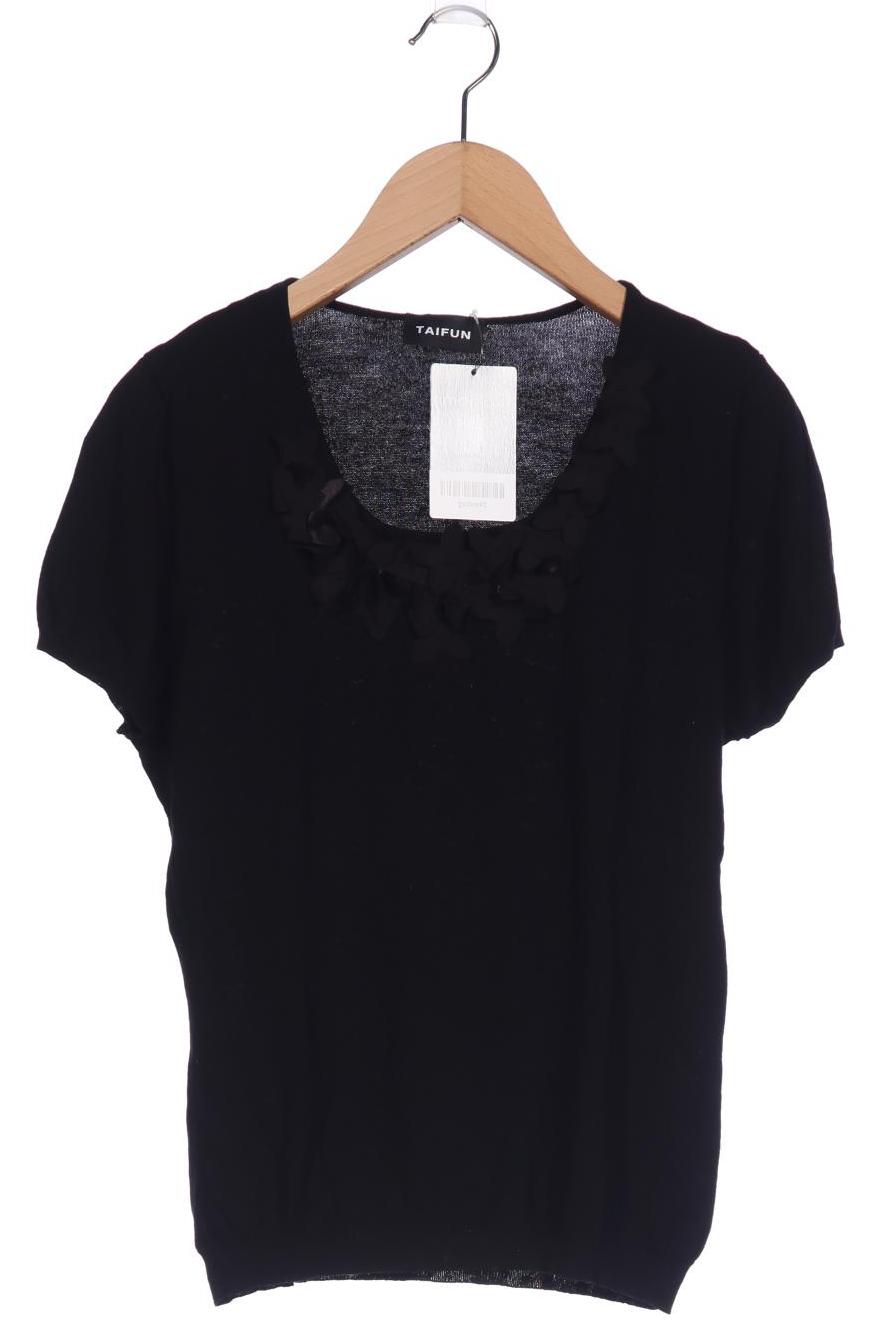 

TAIFUN Damen T-Shirt, schwarz