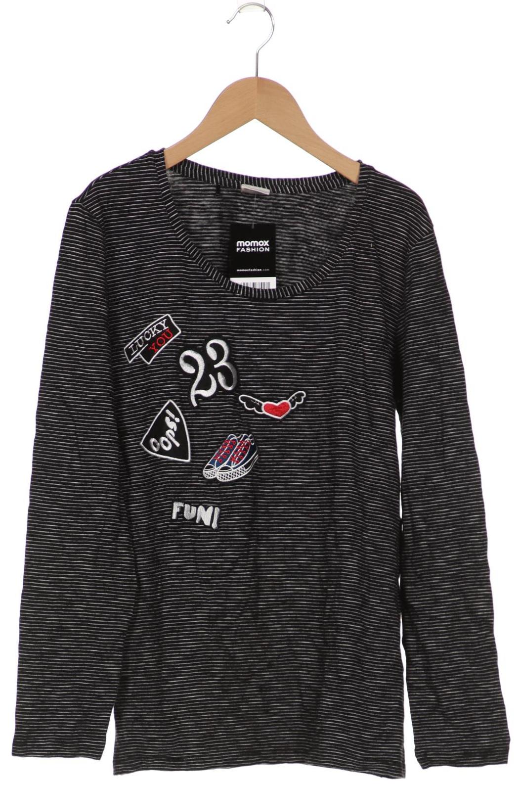 

TAIFUN by Gerry Weber Damen Langarmshirt, schwarz