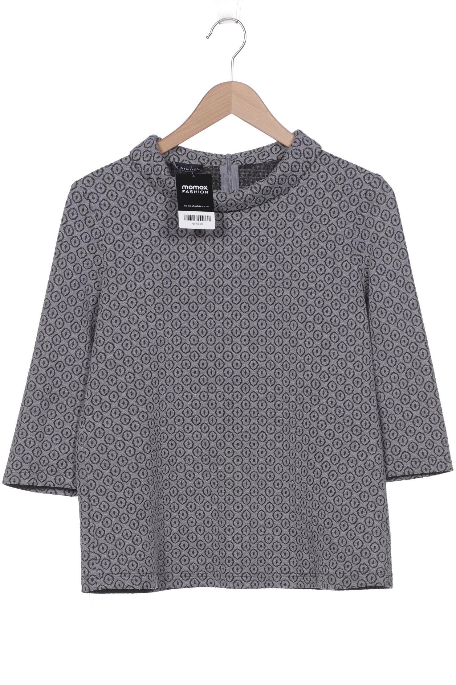 

TAIFUN Damen Langarmshirt, grau