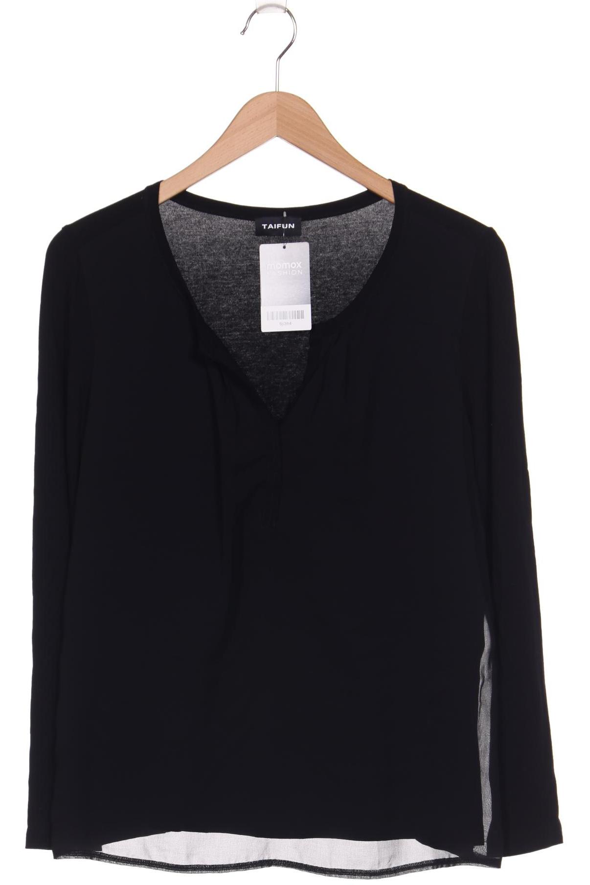 

TAIFUN by Gerry Weber Damen Langarmshirt, schwarz