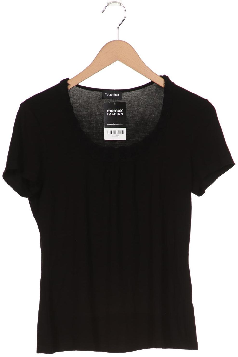 

TAIFUN Damen T-Shirt, schwarz