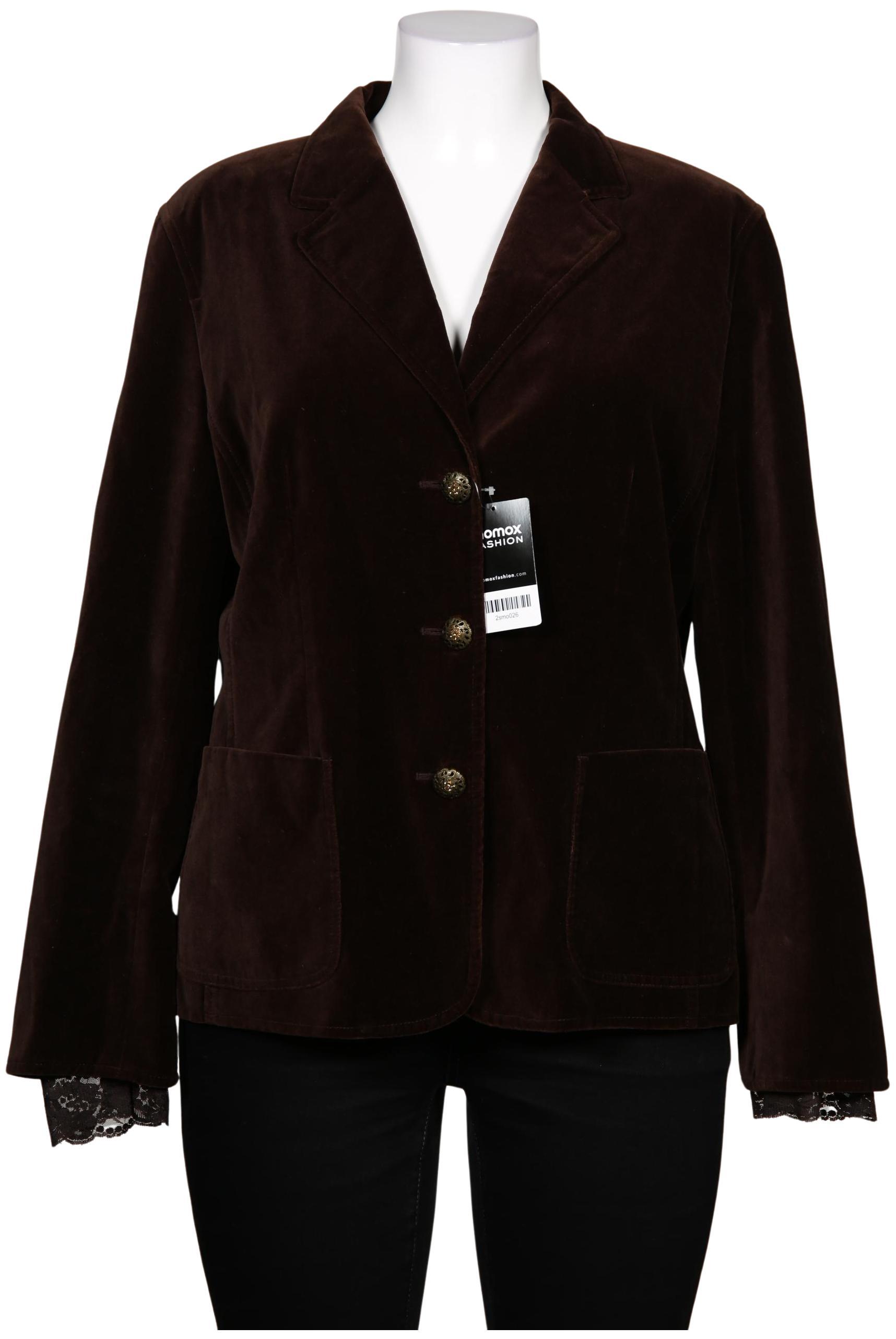 

Taifun Damen Blazer, braun, Gr. 44