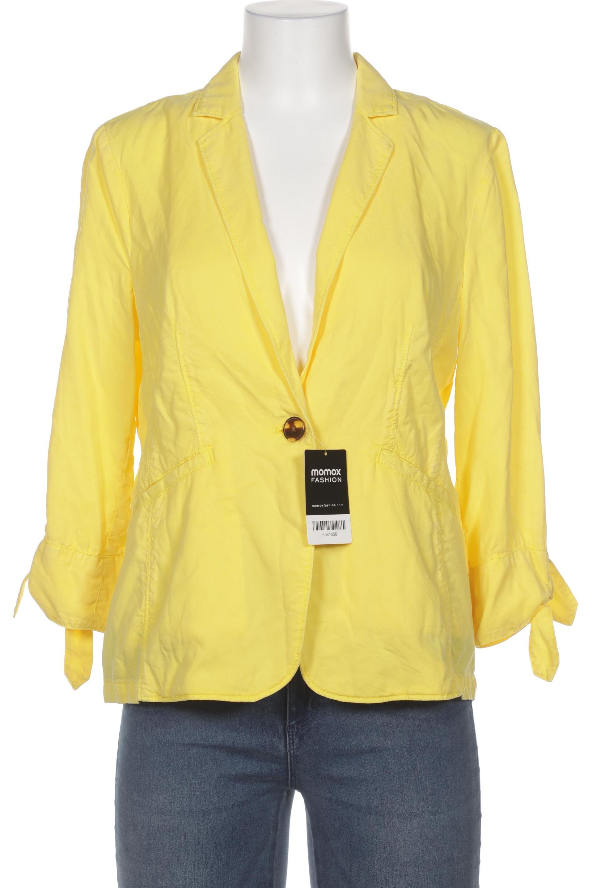 

Taifun Damen Blazer, gelb, Gr. 40