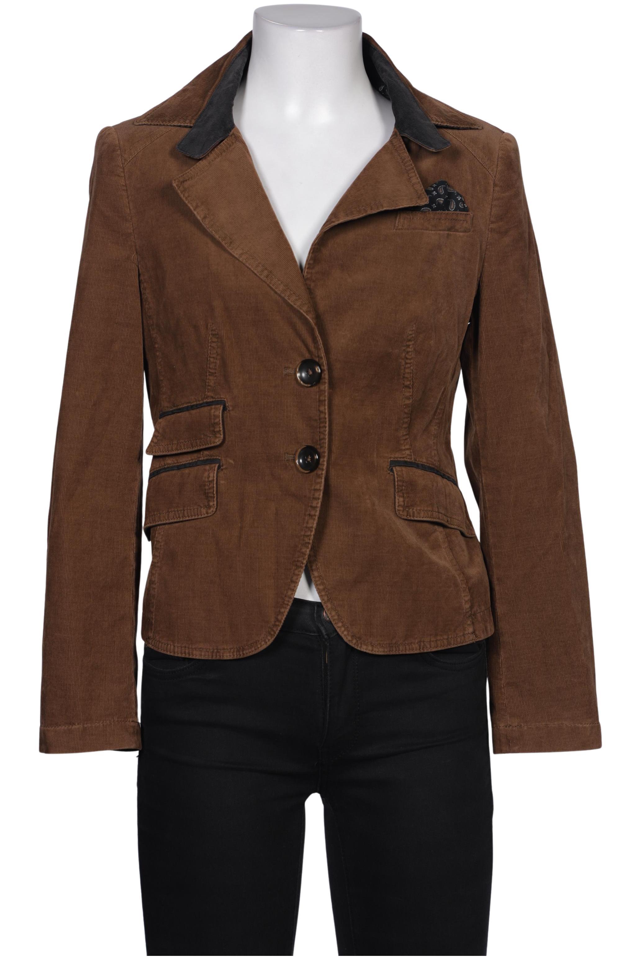 

Taifun Damen Blazer, braun, Gr. 36