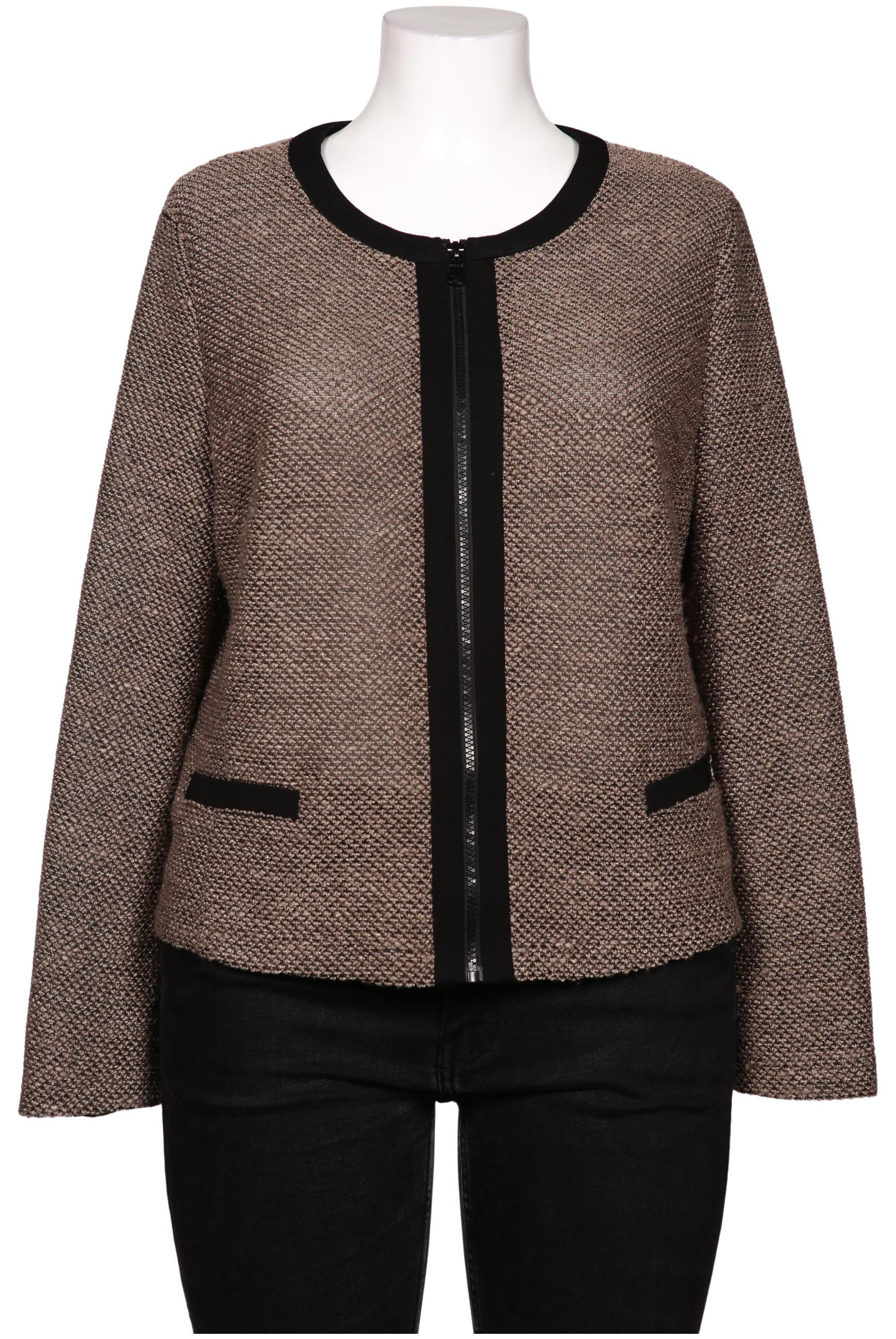 

Taifun Damen Blazer, braun, Gr. 46