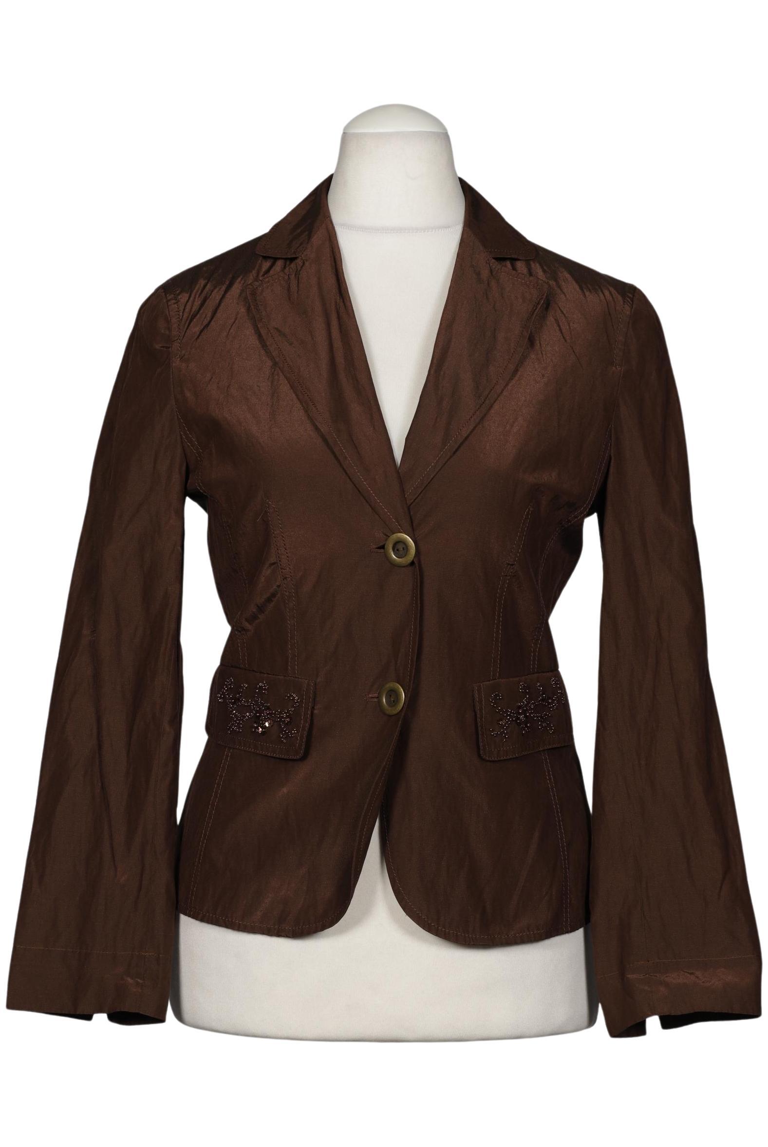 

Taifun Damen Blazer, braun, Gr. 36