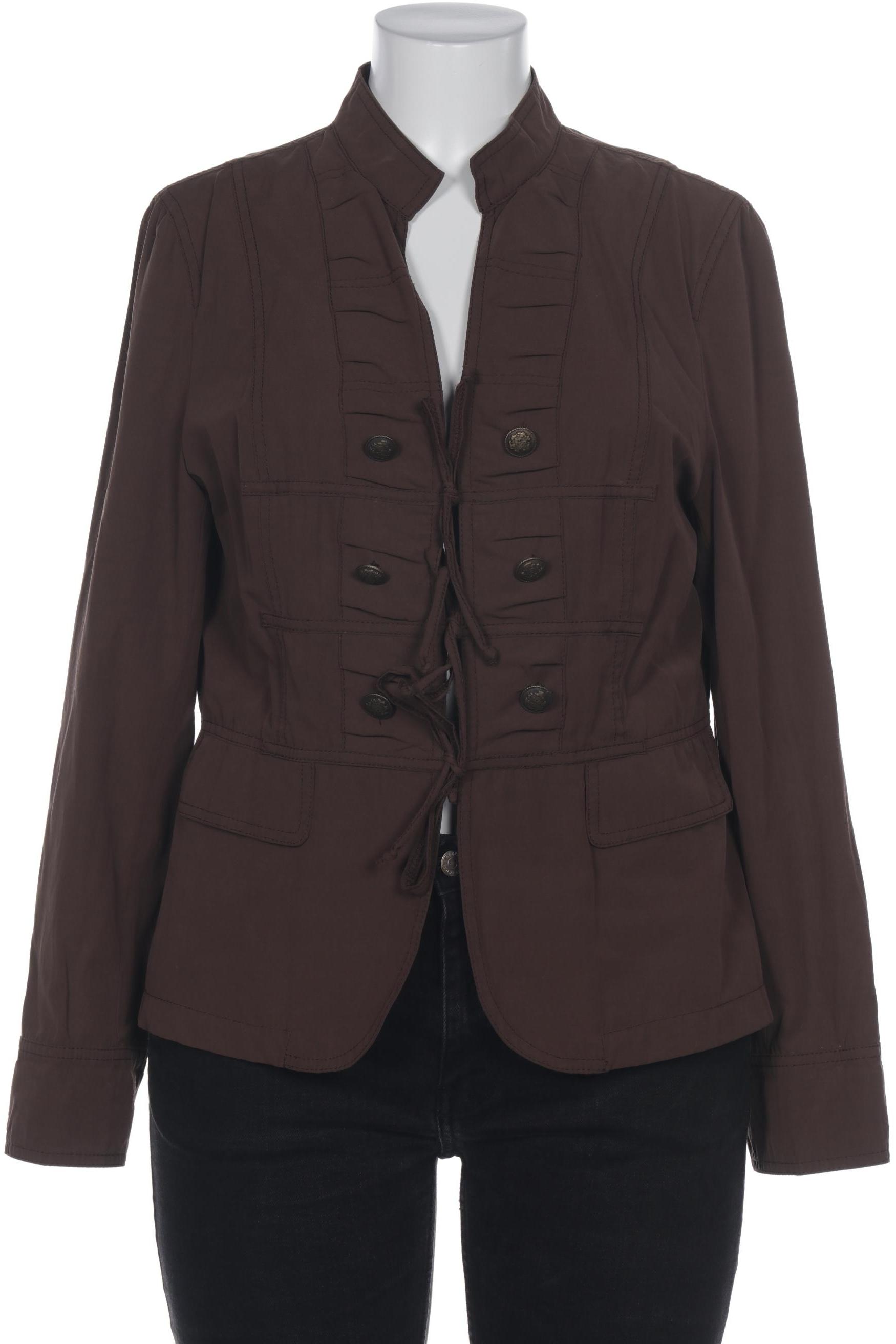 

Taifun Damen Blazer, braun, Gr. 44