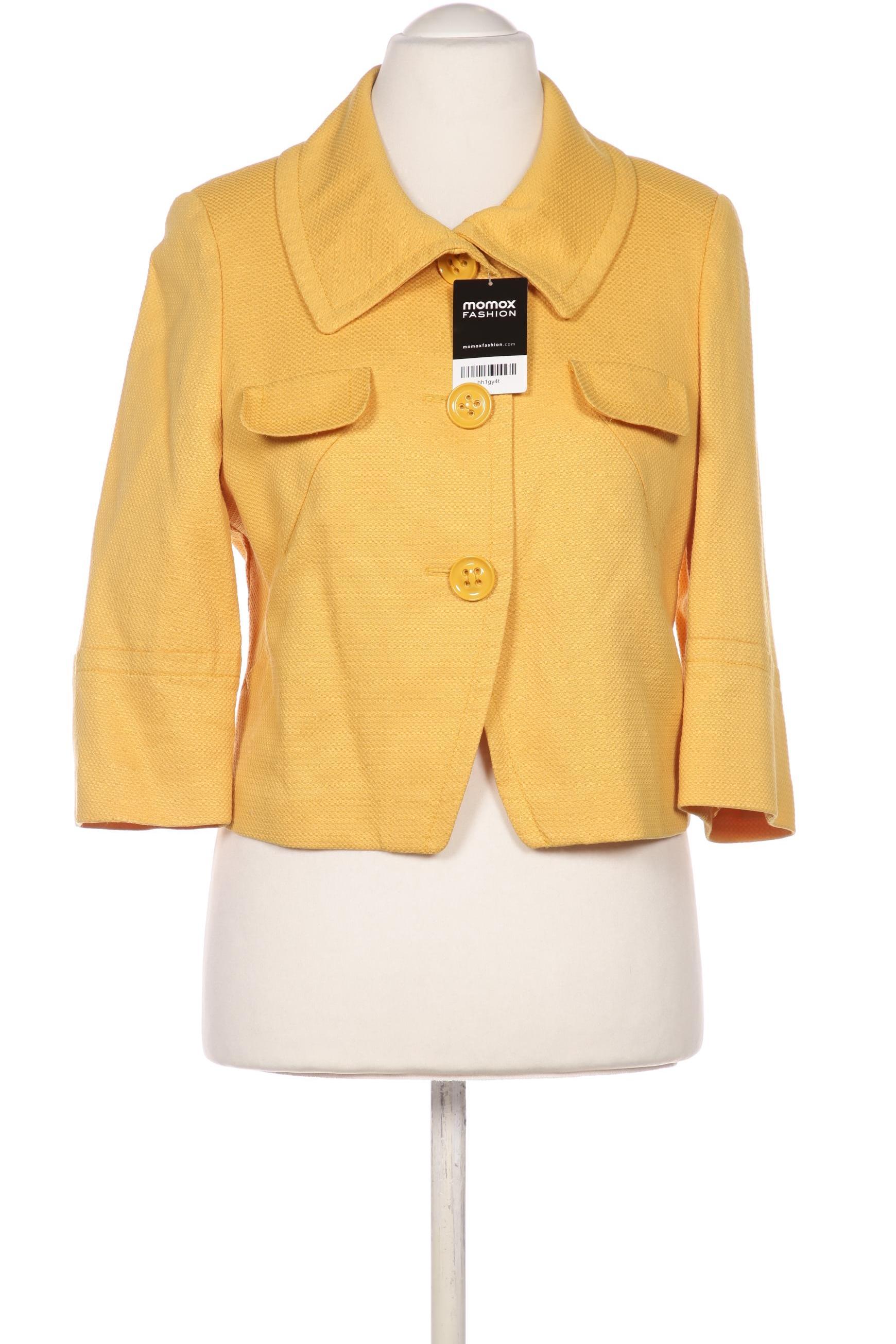 

Taifun Damen Blazer, gelb, Gr. 40