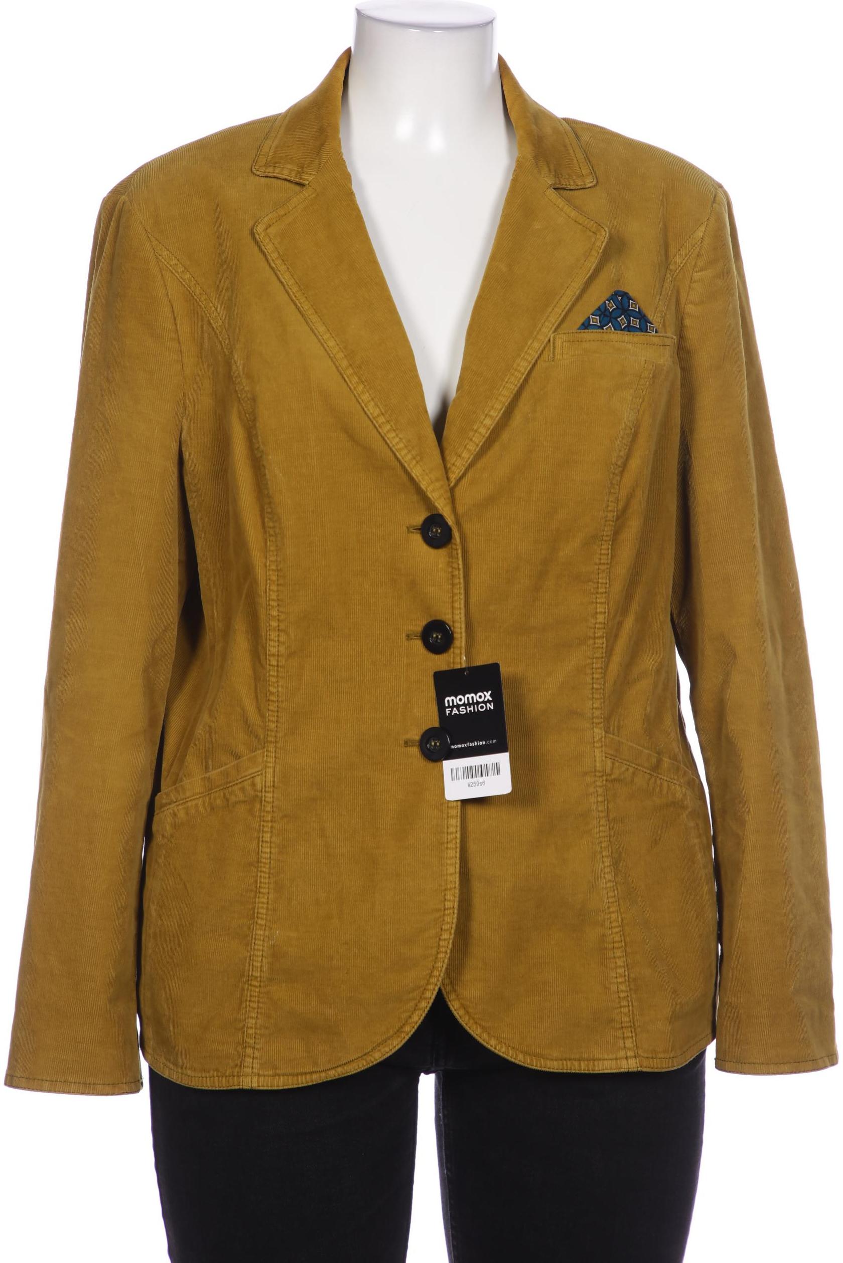 

Taifun Damen Blazer, gelb, Gr. 46