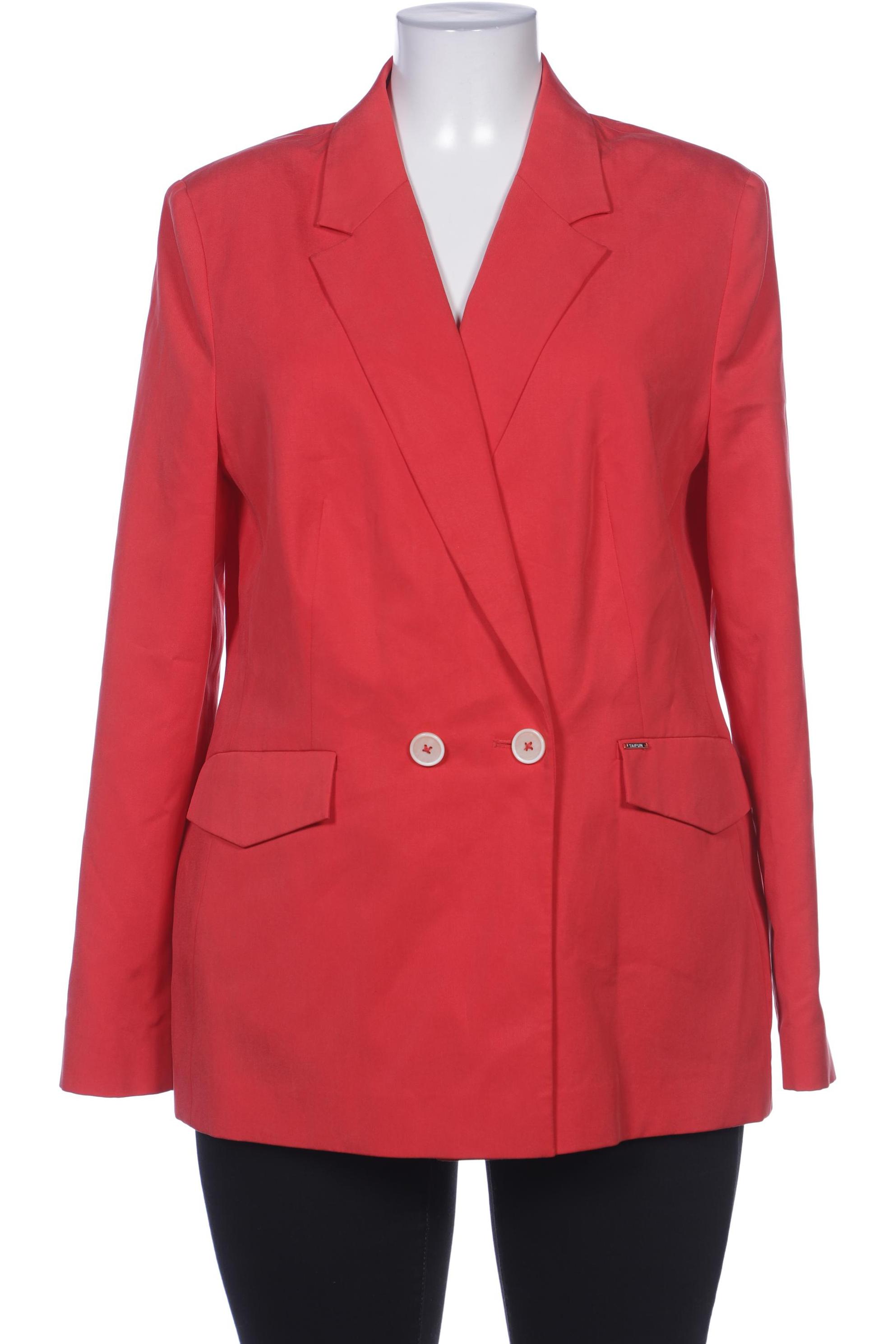 

Taifun Damen Blazer, rot, Gr. 44