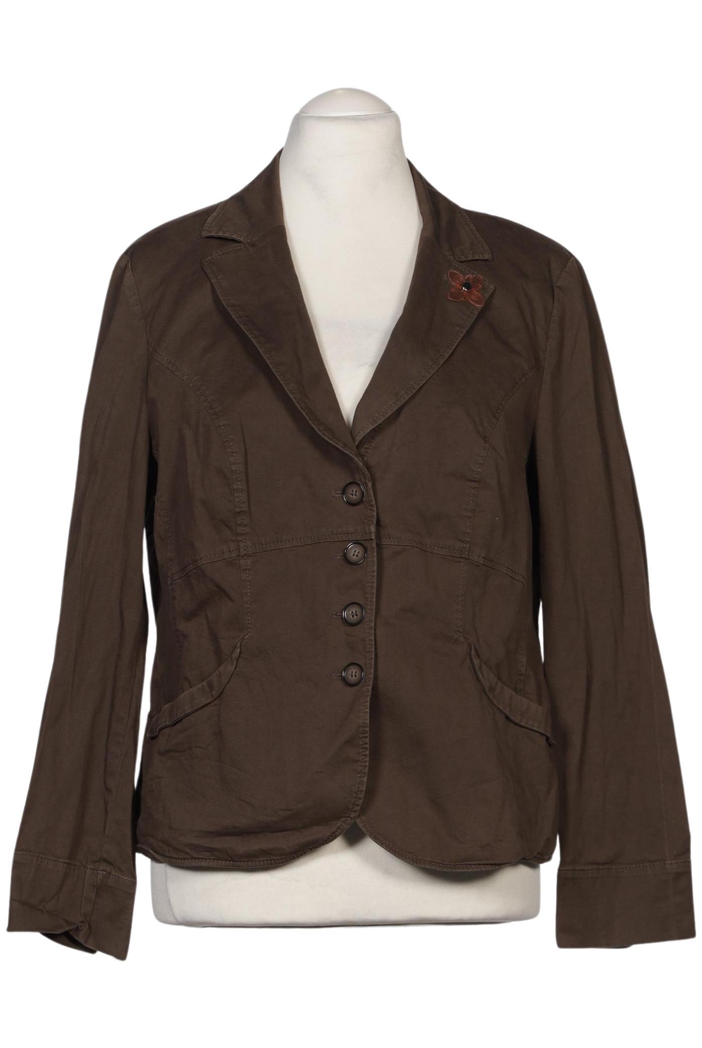 

Taifun Damen Blazer, braun, Gr. 44