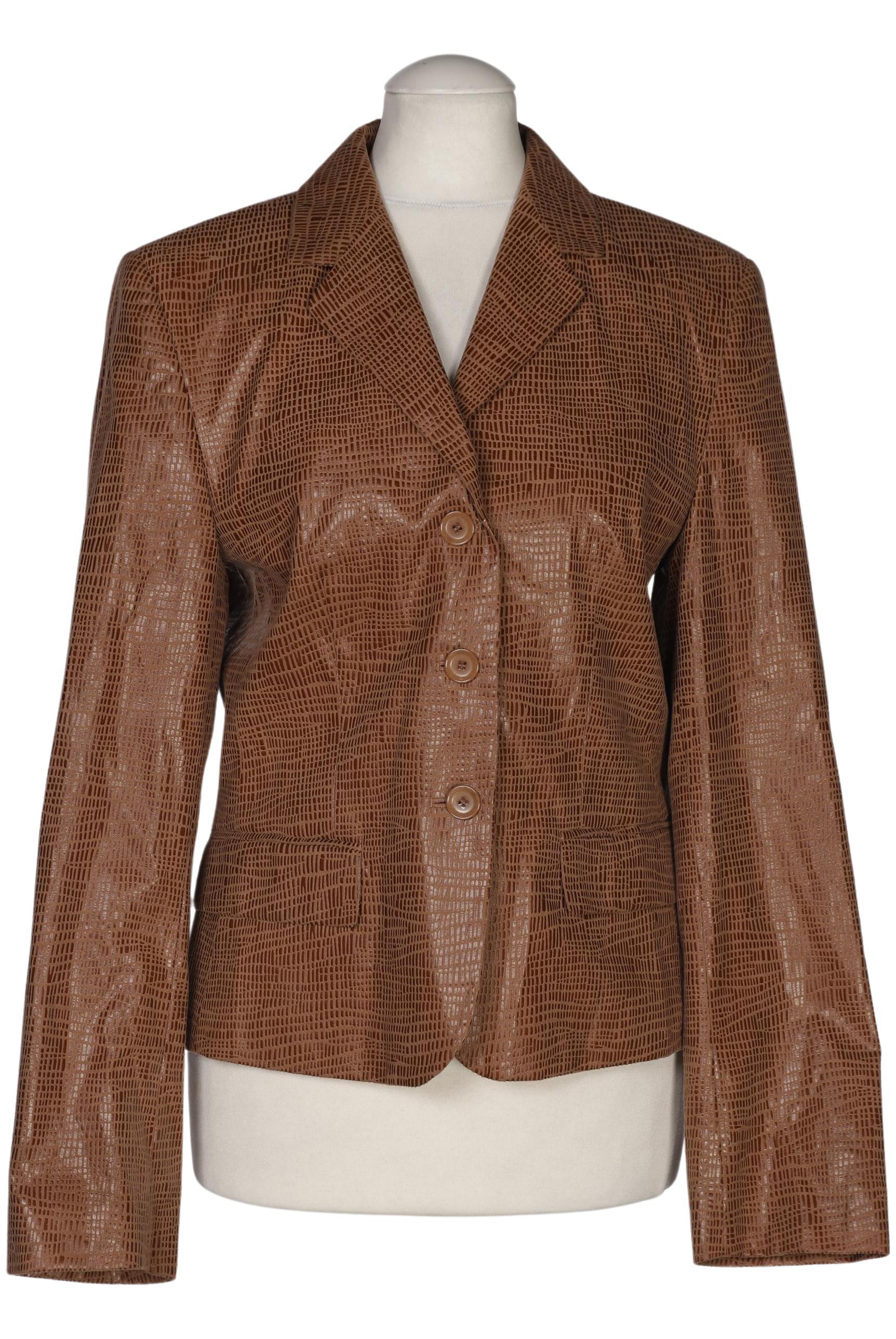 

Taifun Damen Blazer, braun, Gr. 36