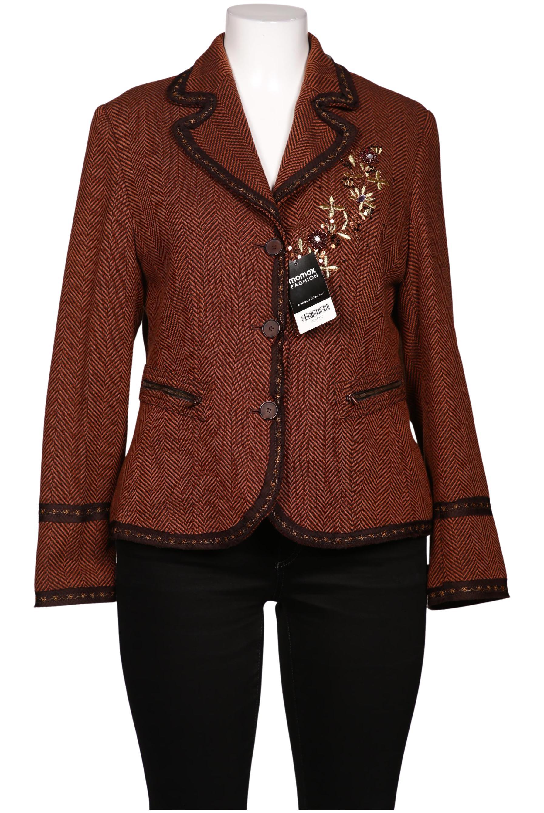 

Taifun Damen Blazer, braun, Gr. 42