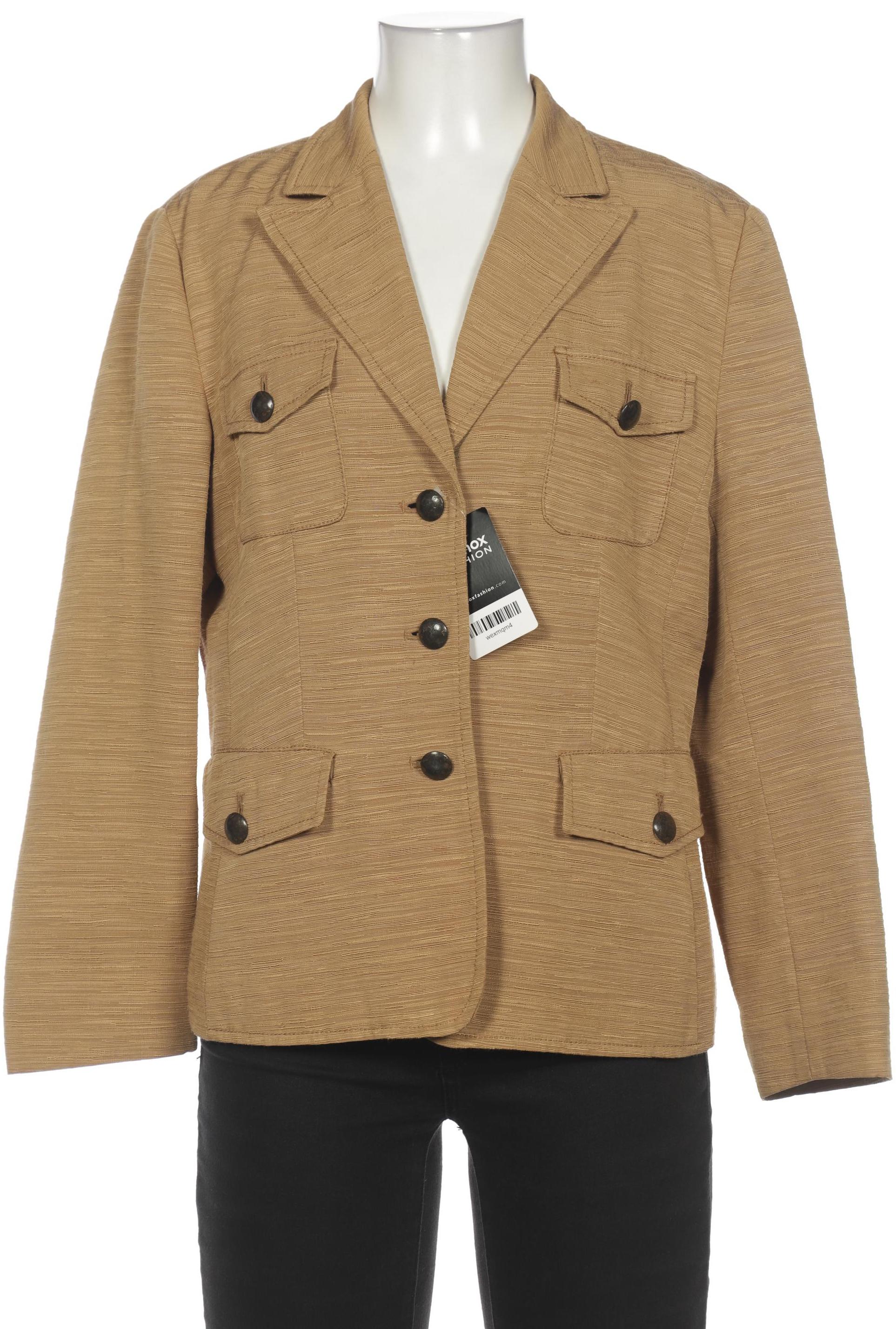 

Taifun Damen Blazer, braun, Gr. 42