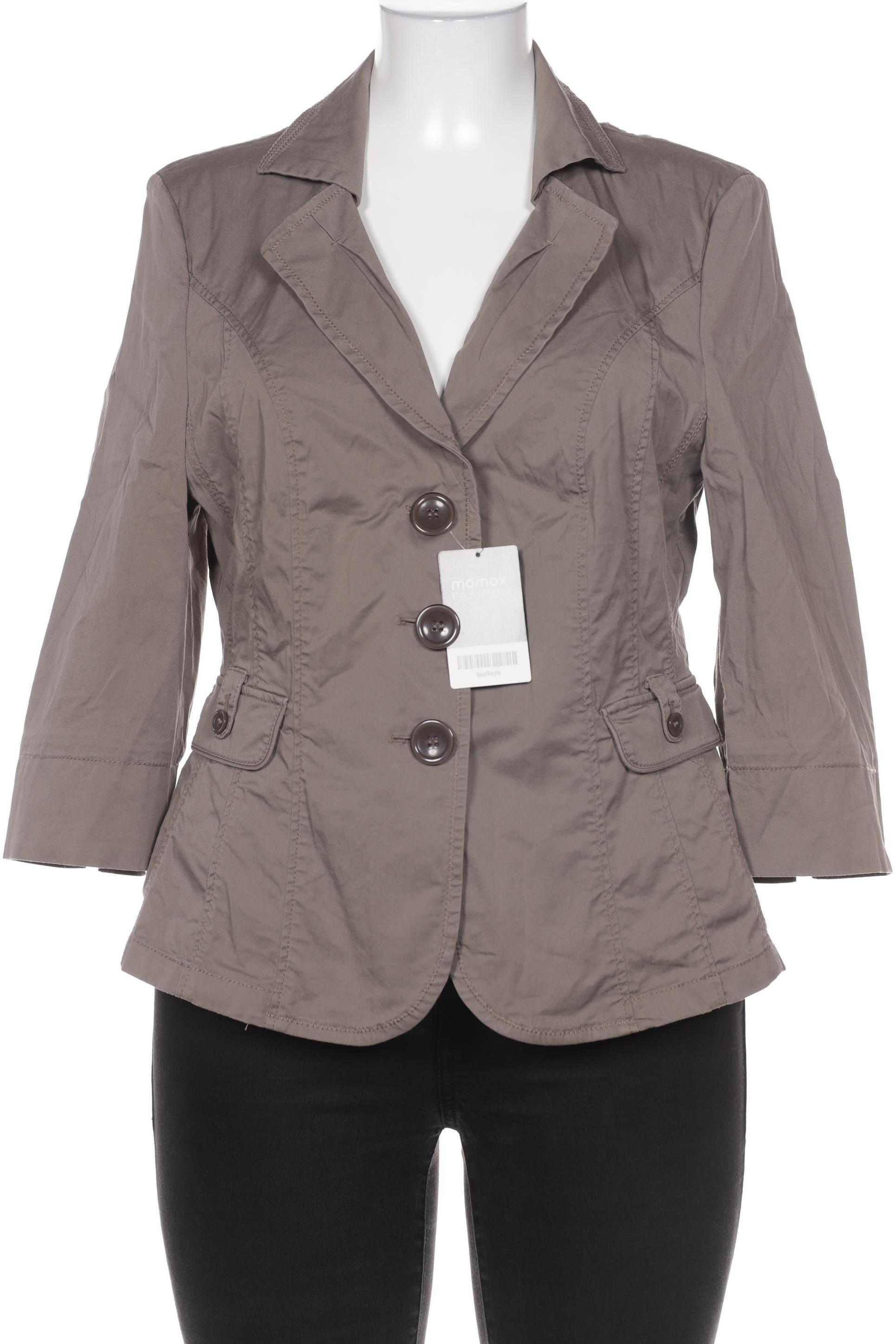 

Taifun Damen Blazer, braun, Gr. 44