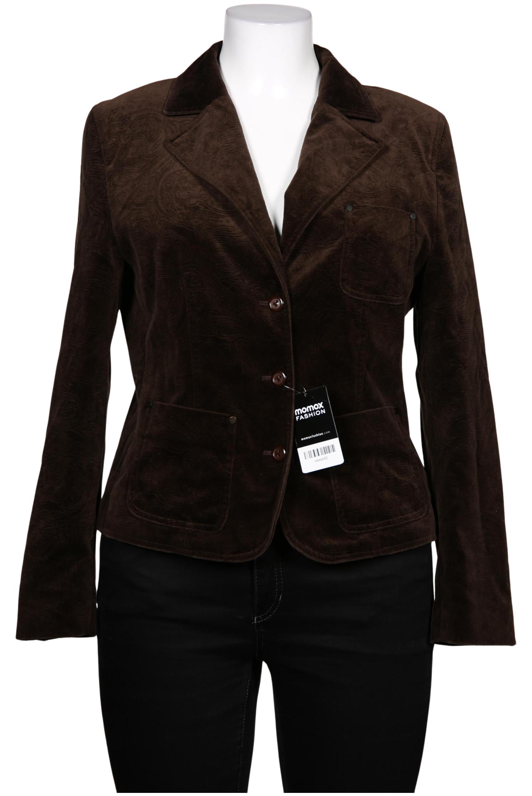 

Taifun Damen Blazer, braun, Gr. 42