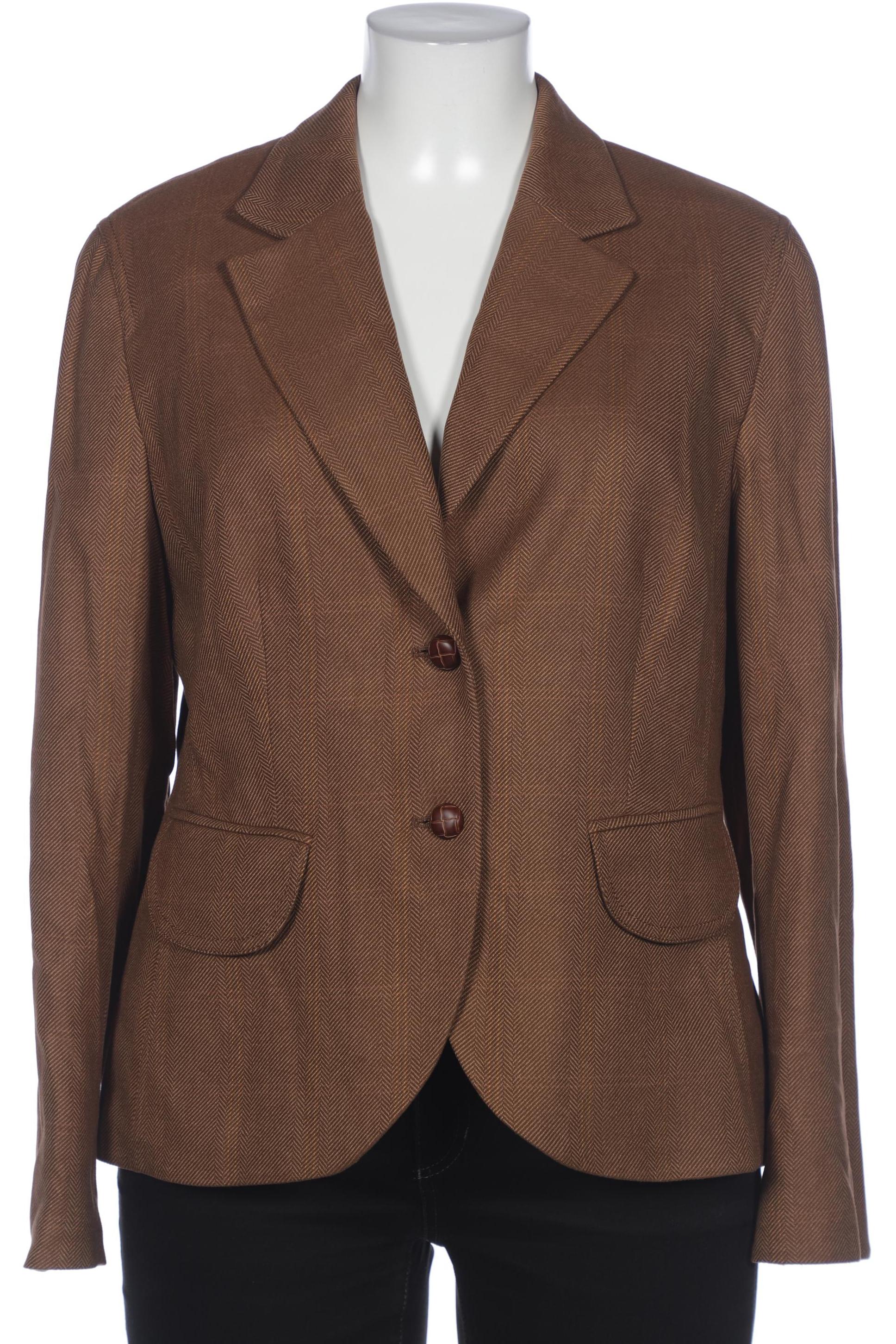 

Taifun Damen Blazer, braun, Gr. 44