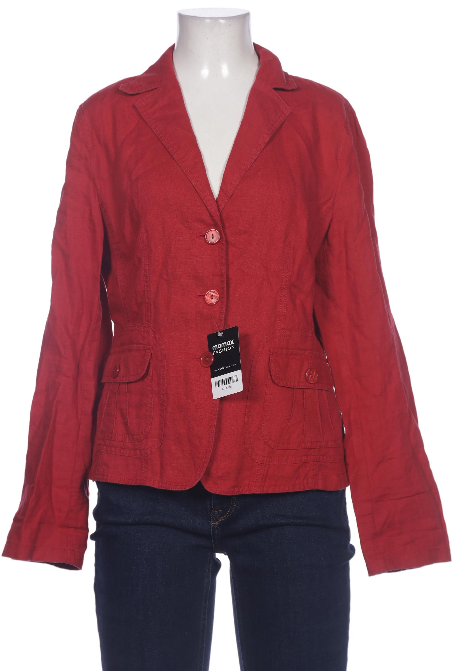 

Taifun Damen Blazer, rot, Gr. 38