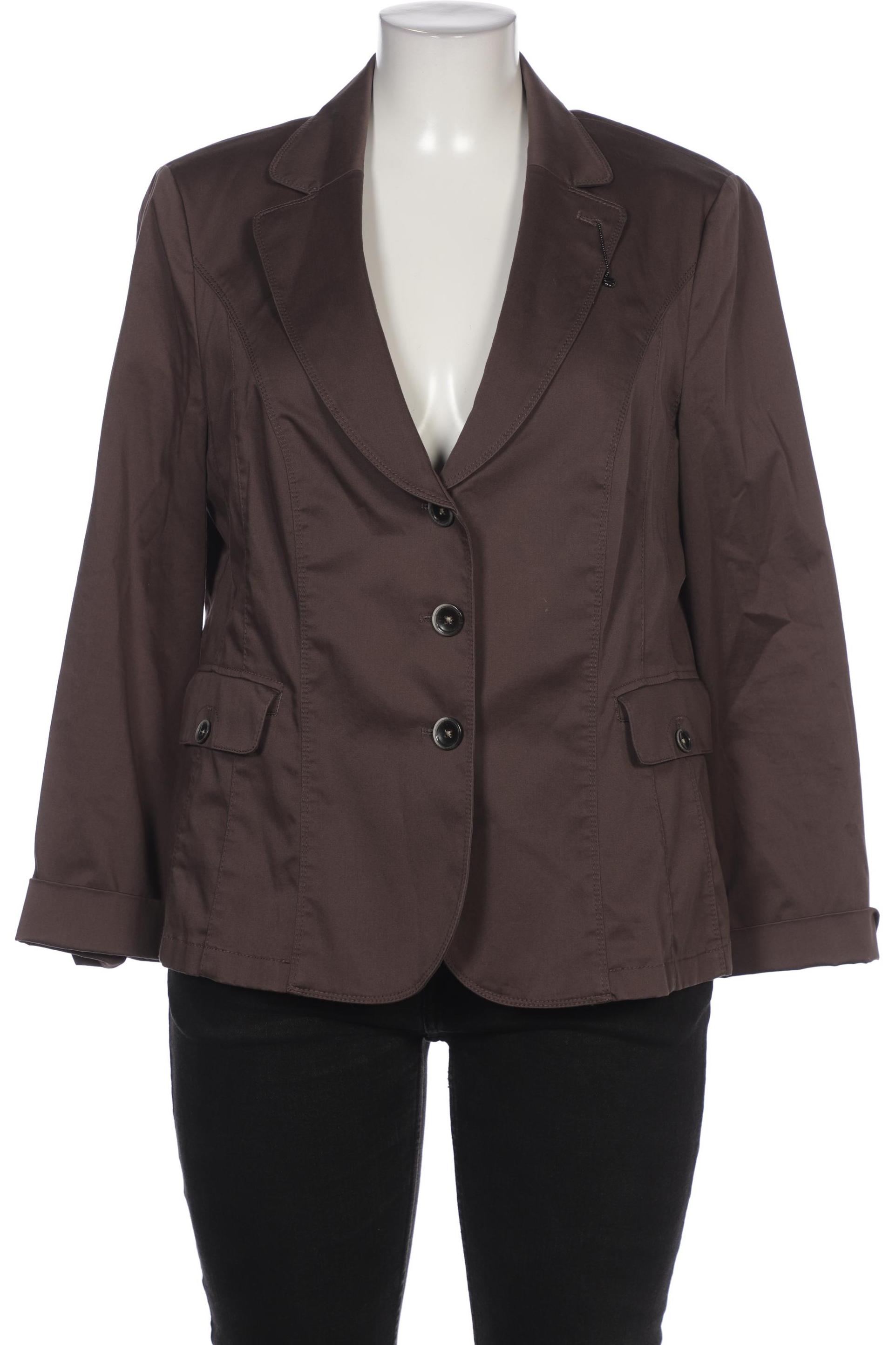 

Taifun Damen Blazer, braun, Gr. 44