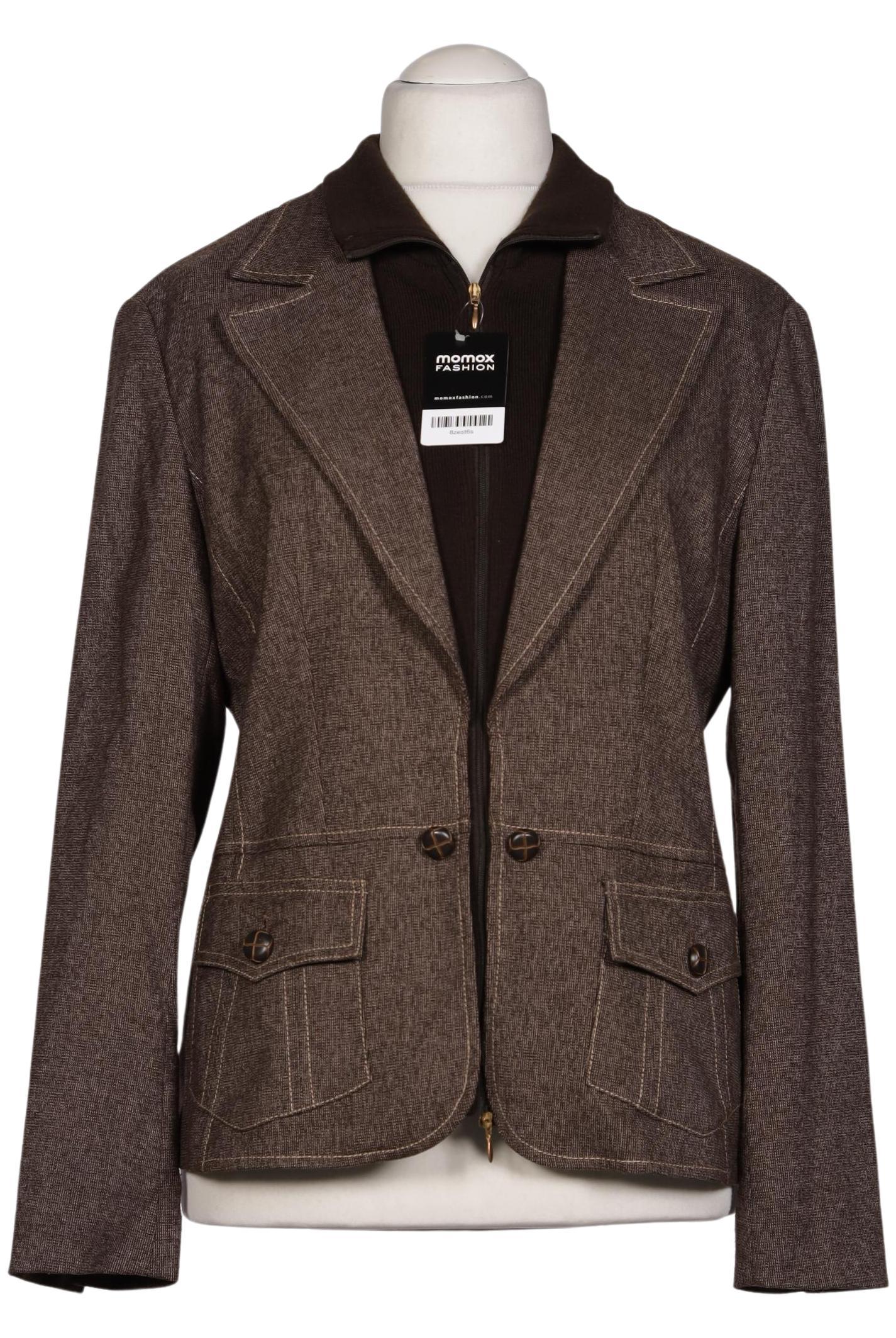 

Taifun Damen Blazer, braun, Gr. 42