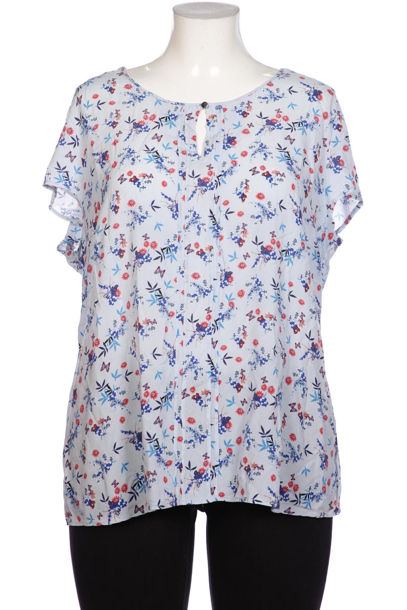 

Taifun Damen Bluse, hellblau, Gr. 46