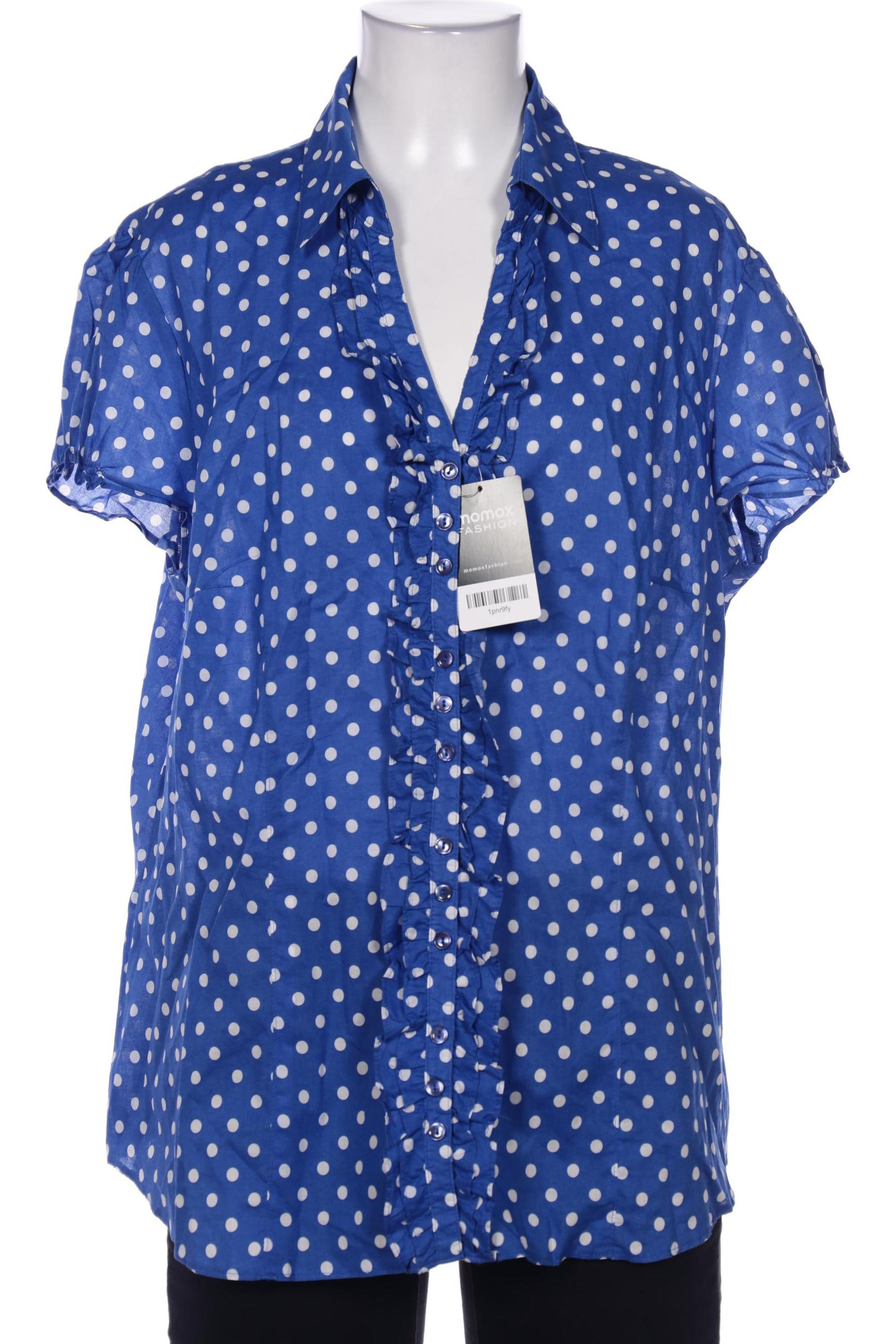 

Taifun Damen Bluse, blau, Gr. 46