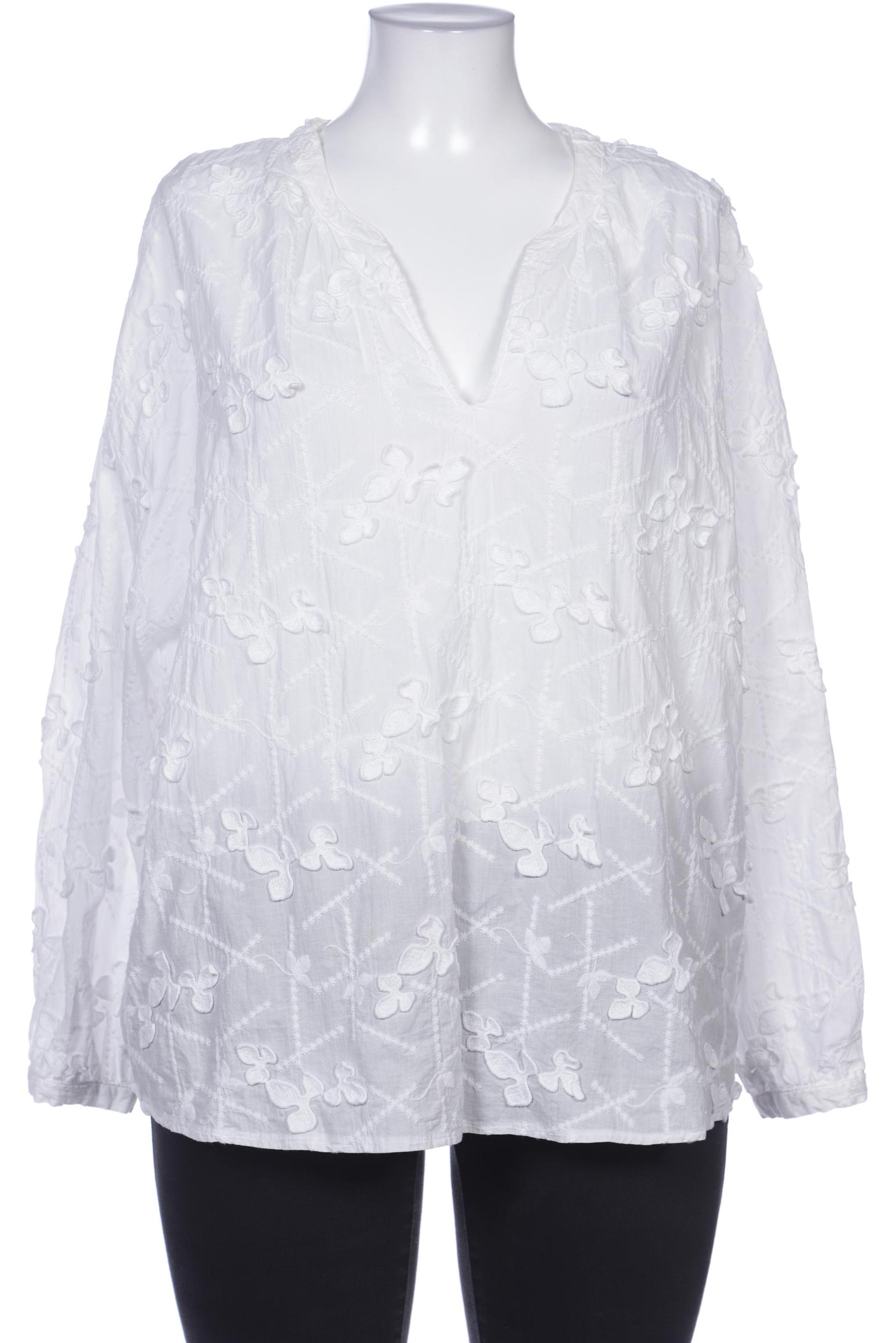 

Taifun Damen Bluse, weiß, Gr. 46