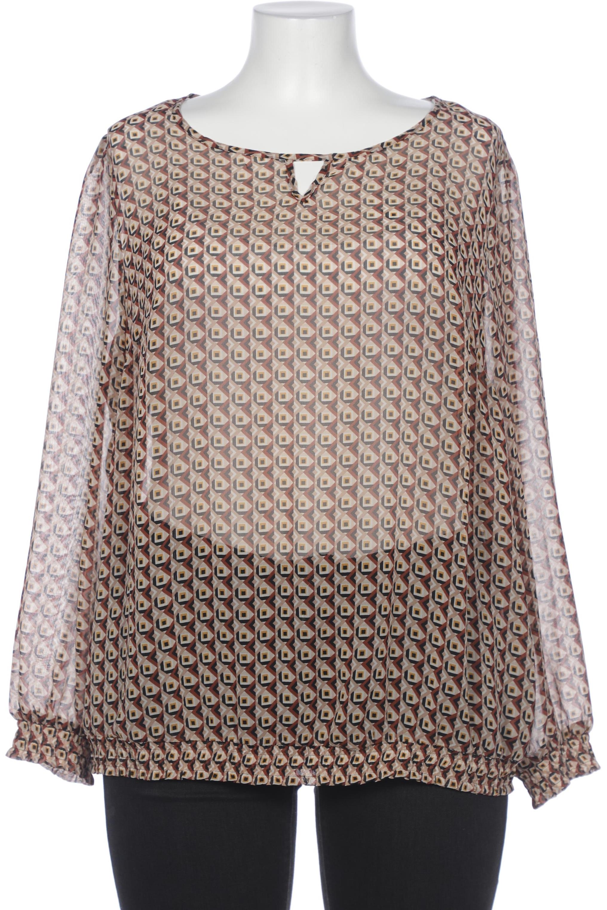 

Taifun Damen Bluse, braun, Gr. 46