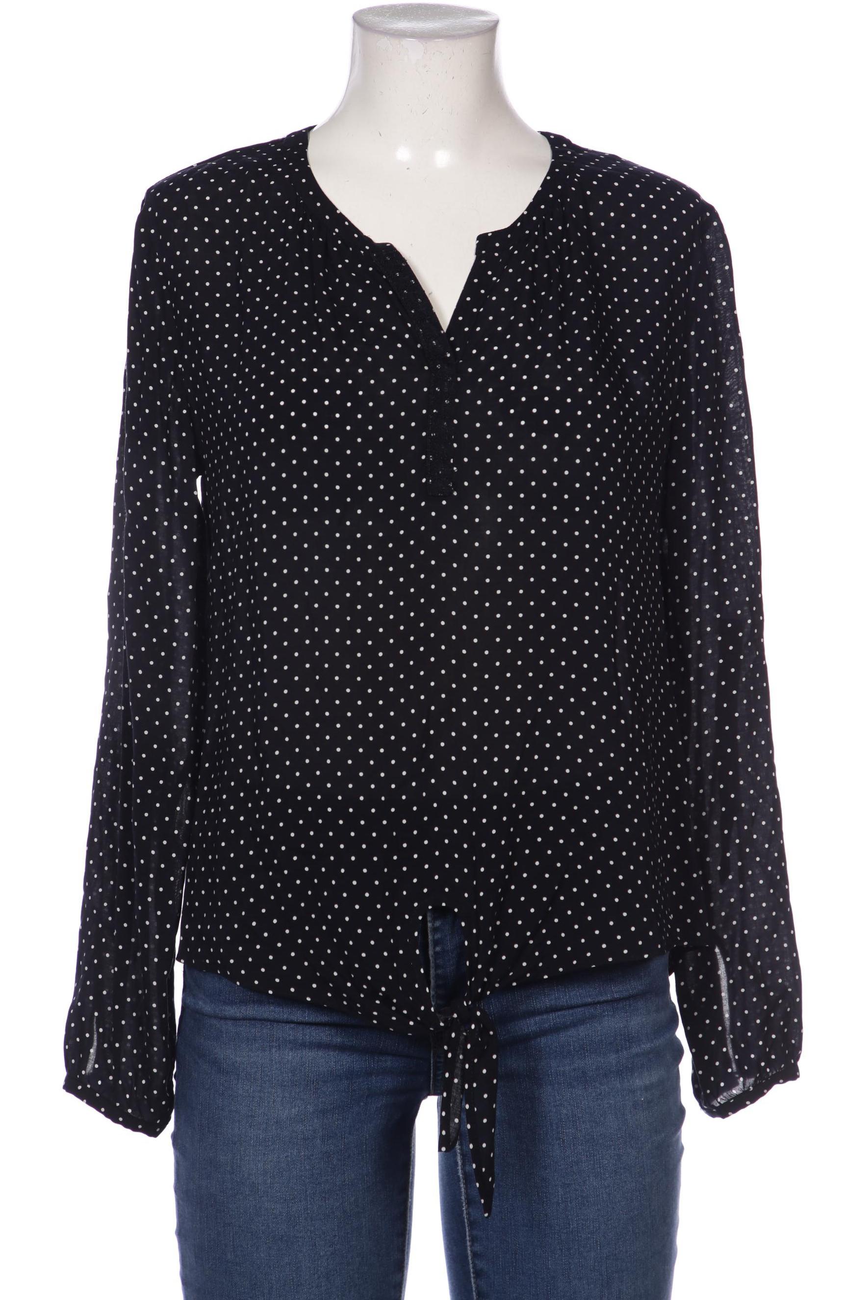 

TAIFUN Damen Bluse, schwarz