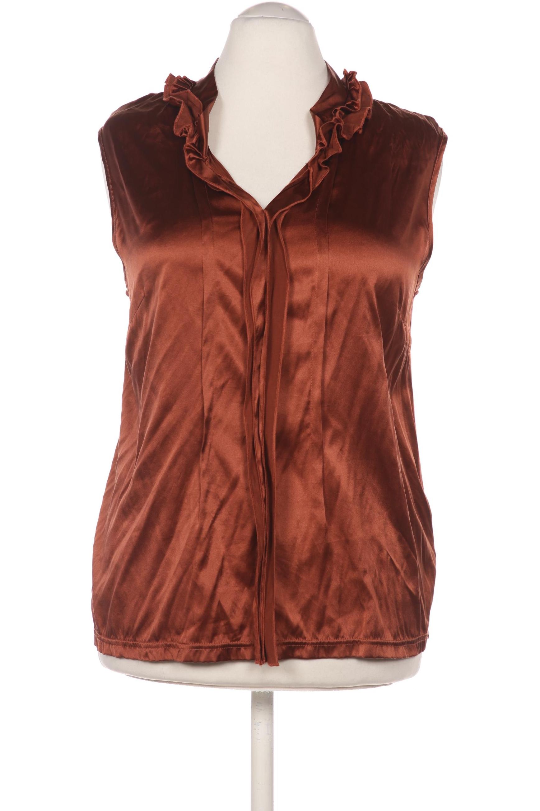 

Taifun Damen Bluse, braun, Gr. 46