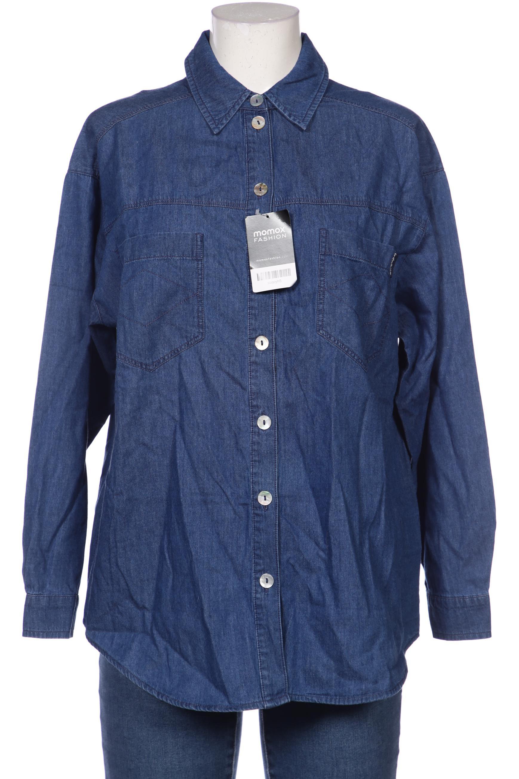 

Taifun Damen Bluse, blau, Gr. 38