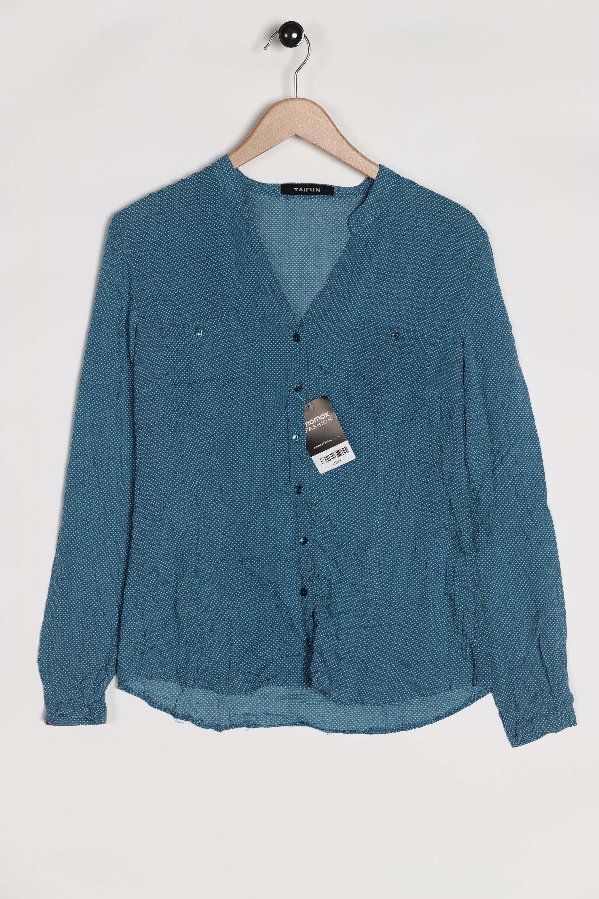 

Taifun Damen Bluse, blau, Gr. 38