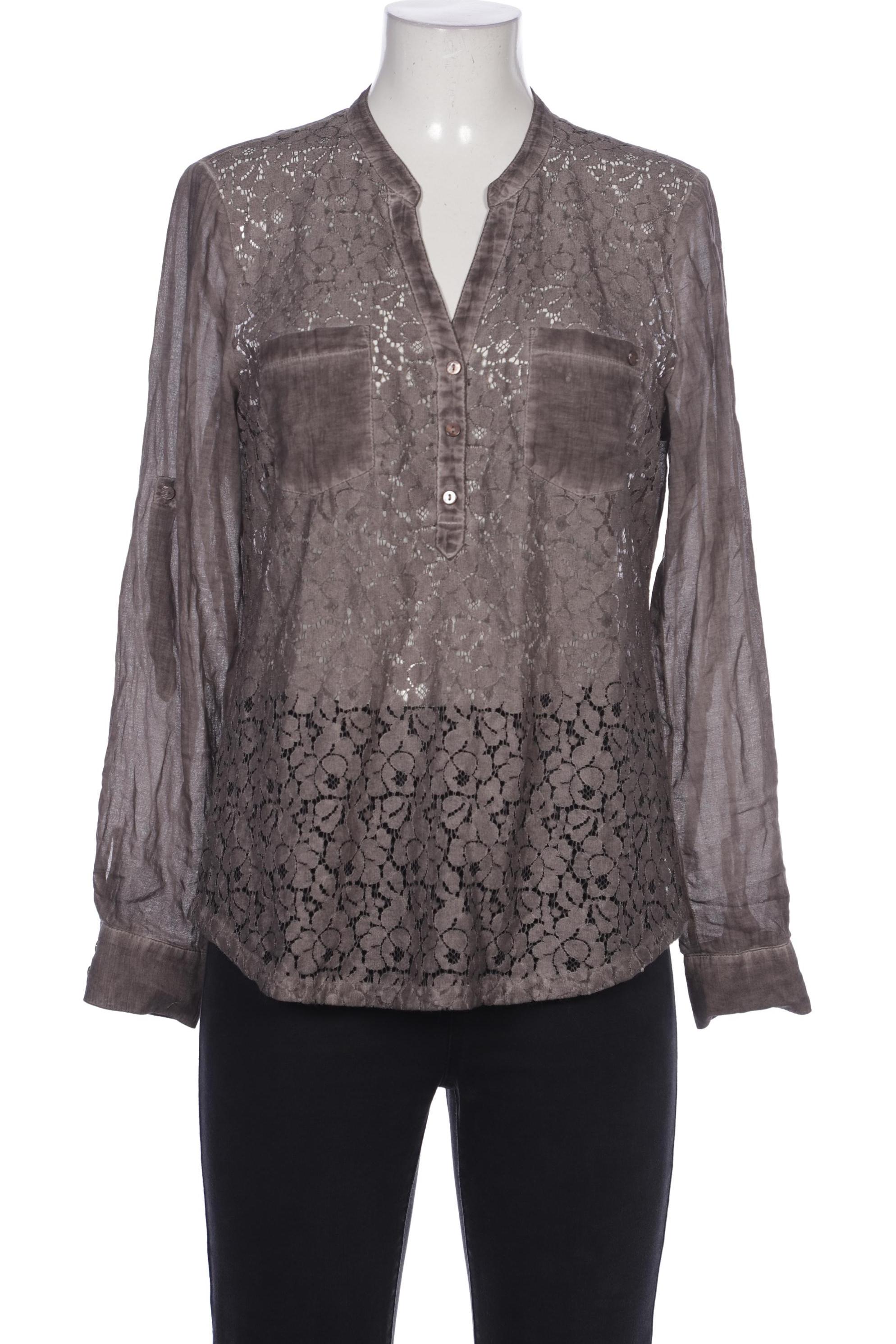 

Taifun Damen Bluse, beige, Gr. 38