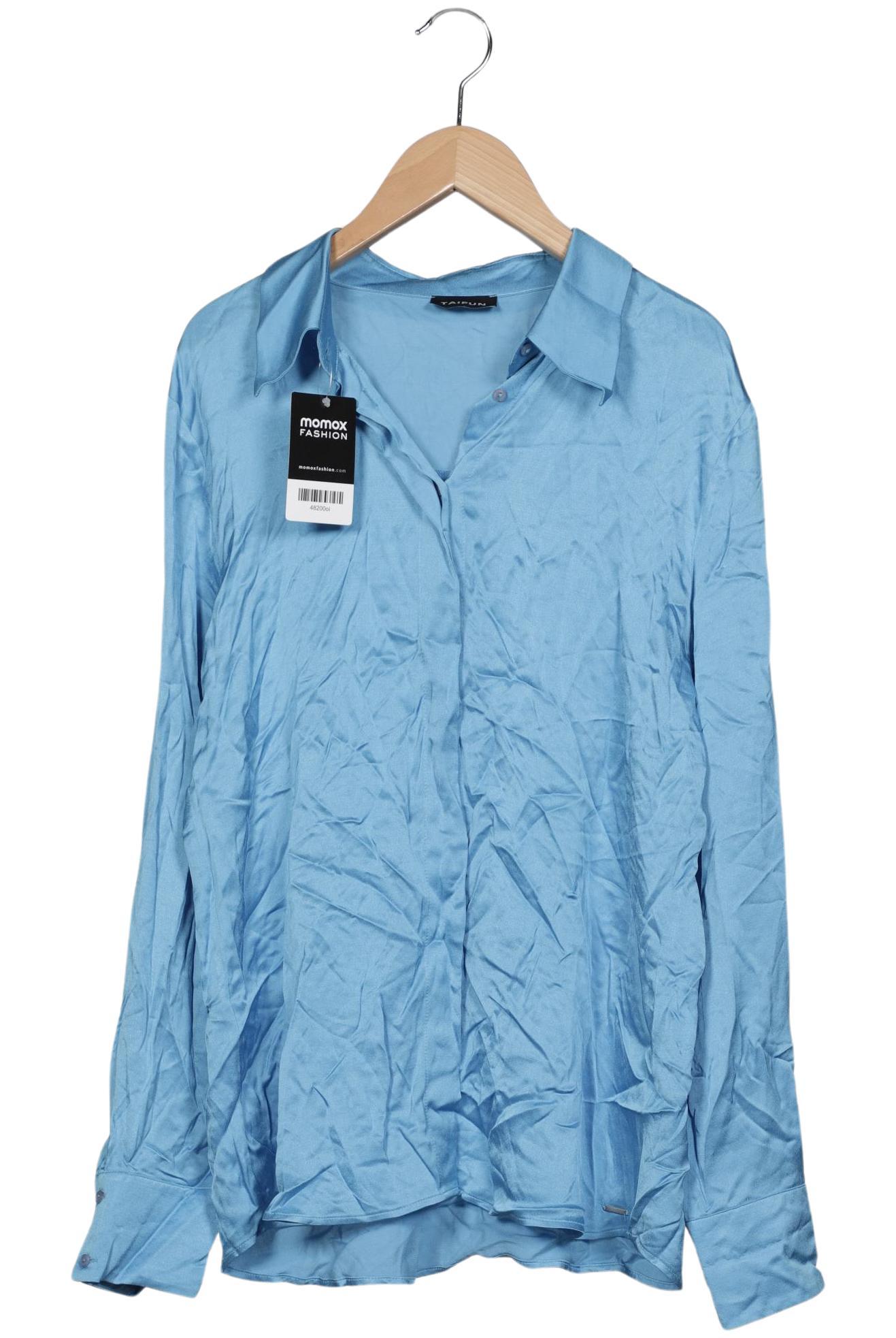 

Taifun Damen Bluse, blau, Gr. 38