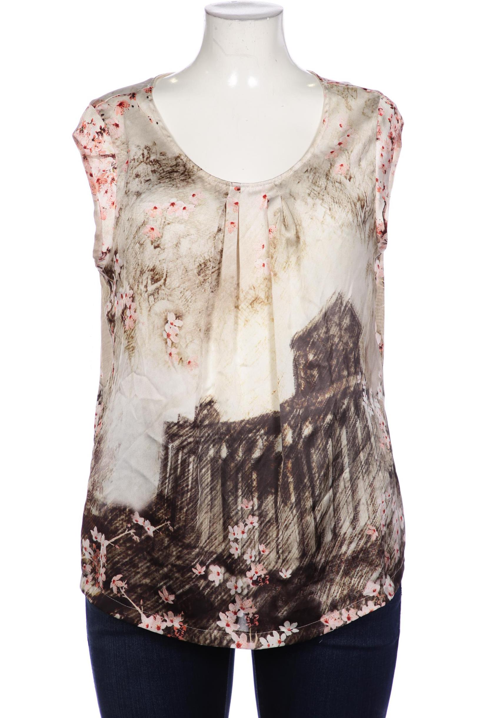 

Taifun Damen Bluse, beige, Gr. 44