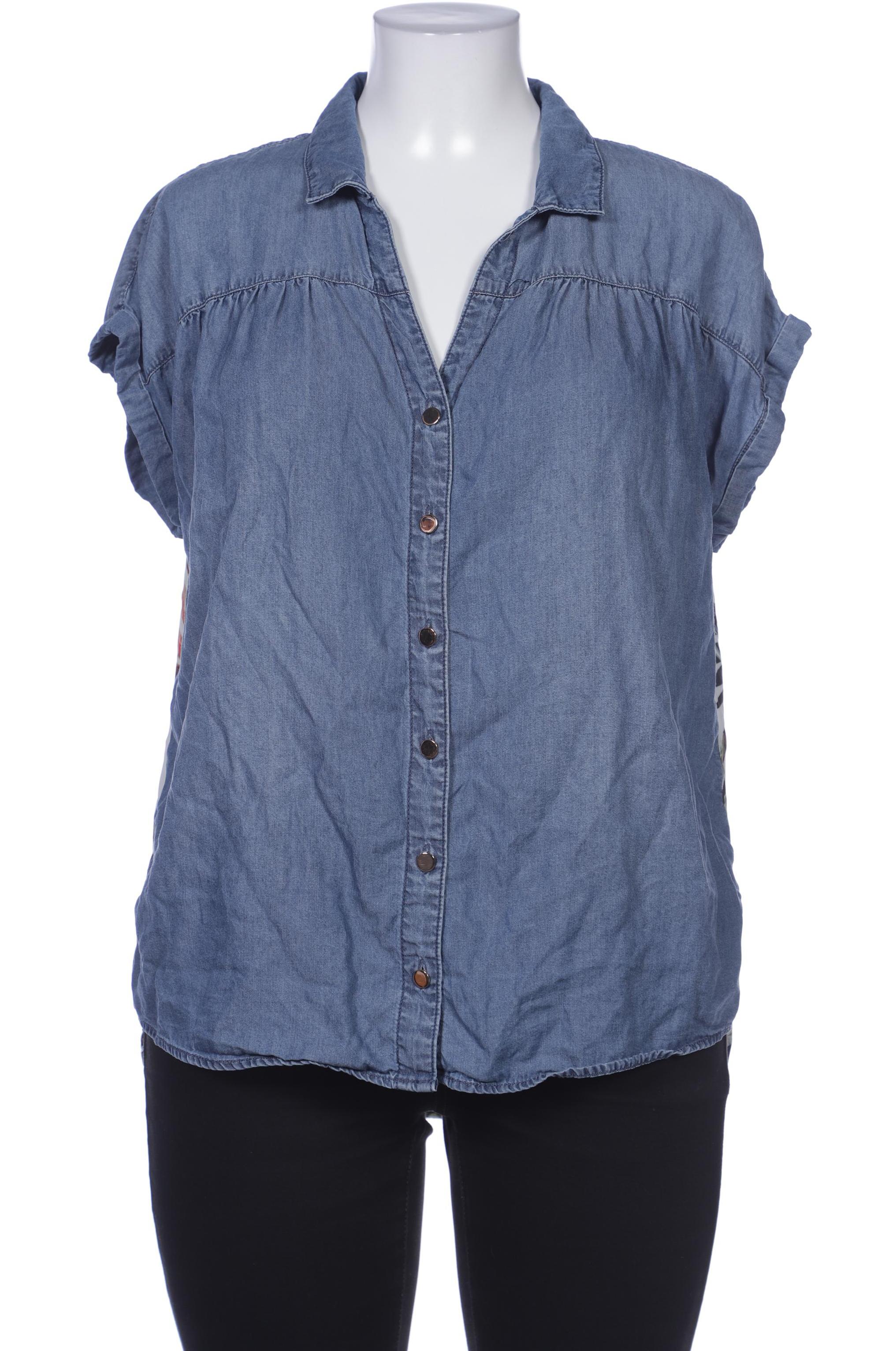 

Taifun Damen Bluse, blau, Gr. 42