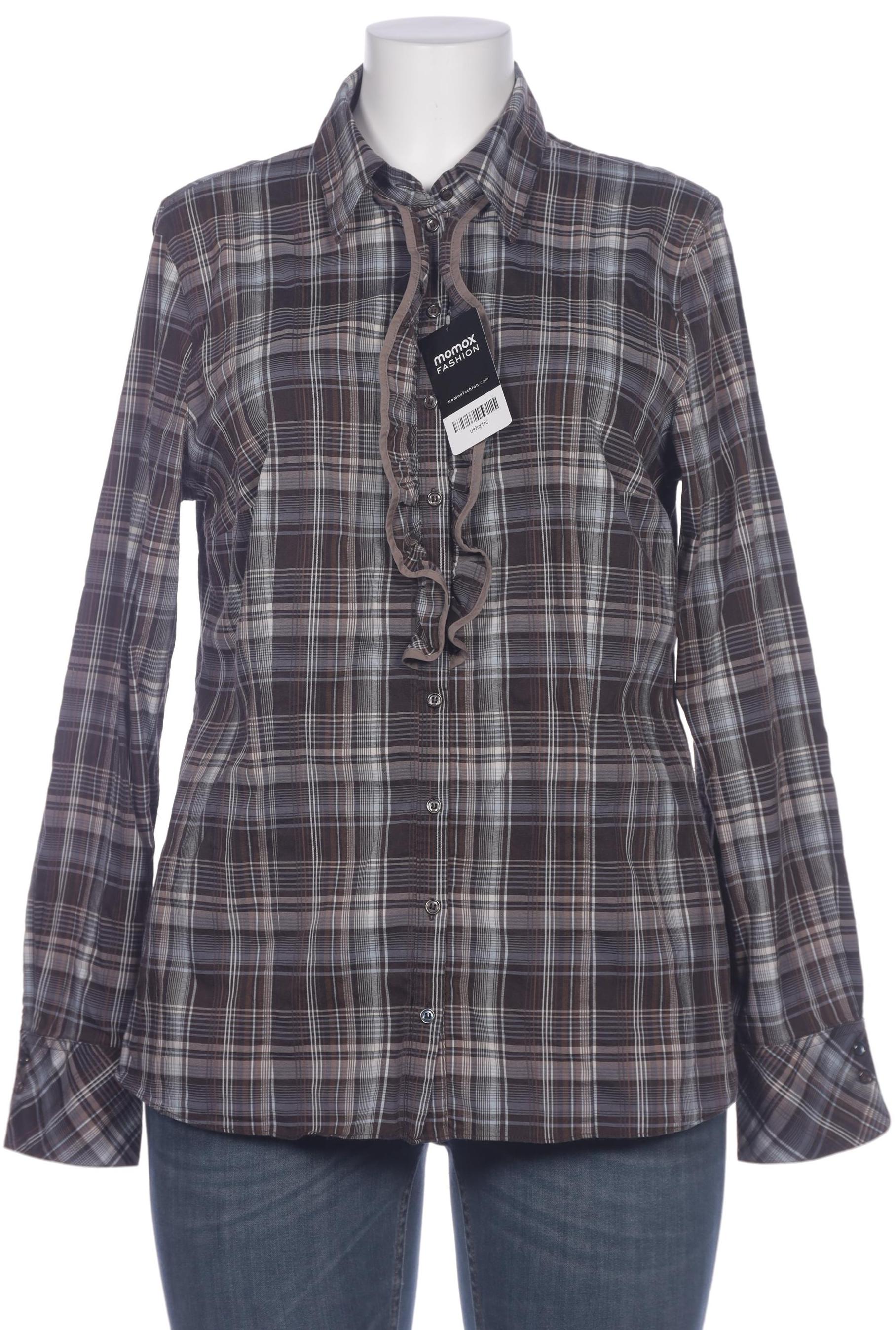 

Taifun Damen Bluse, braun, Gr. 44