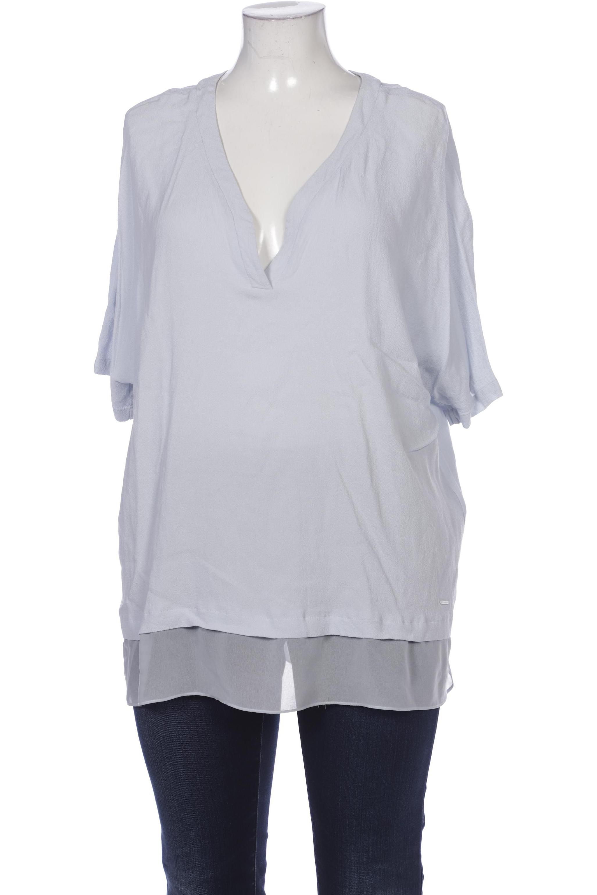 

Taifun Damen Bluse, hellblau, Gr. 48