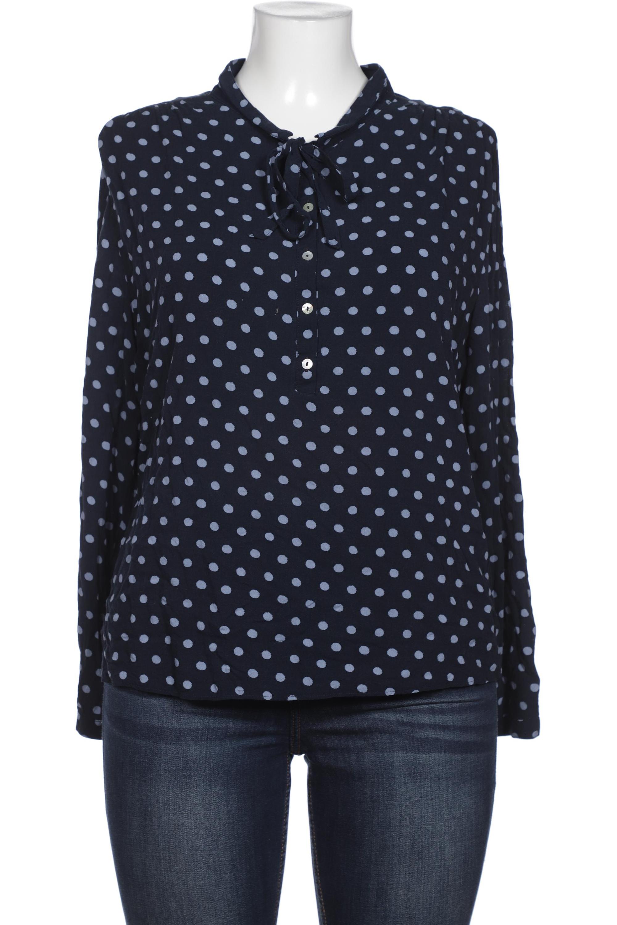 

Taifun Damen Bluse, marineblau, Gr. 46