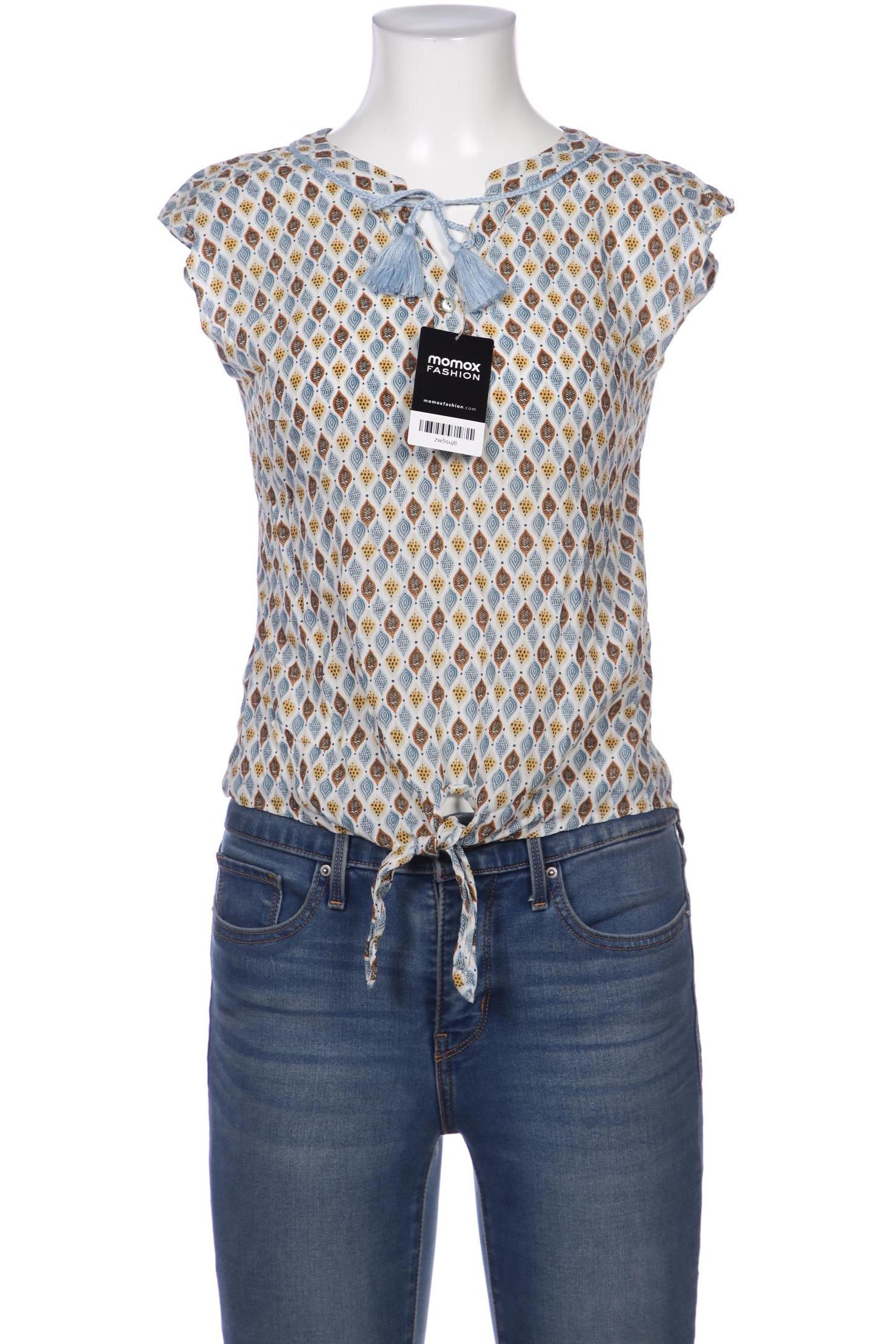 

Taifun Damen Bluse, blau, Gr. 34