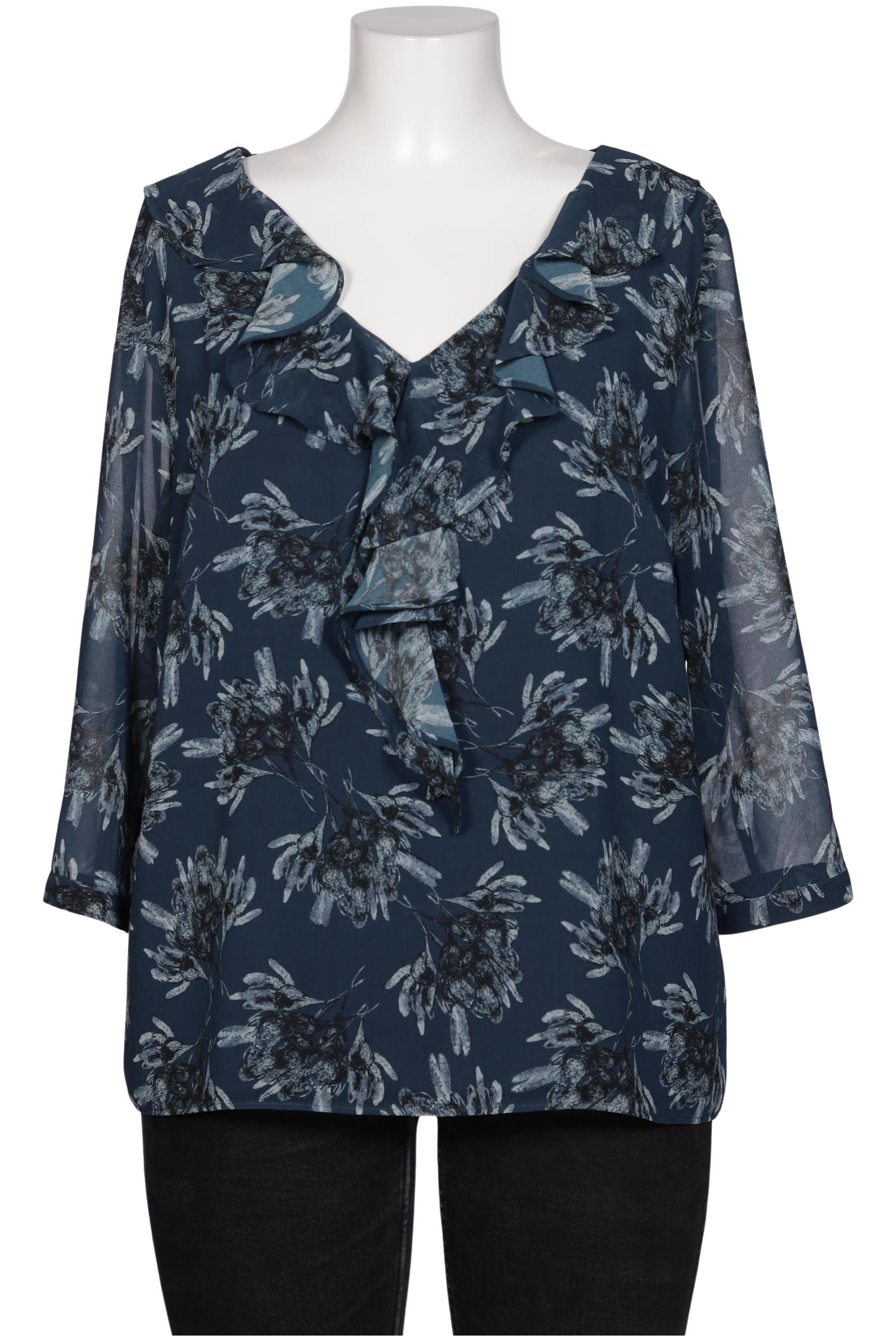 

Taifun Damen Bluse, marineblau, Gr. 46