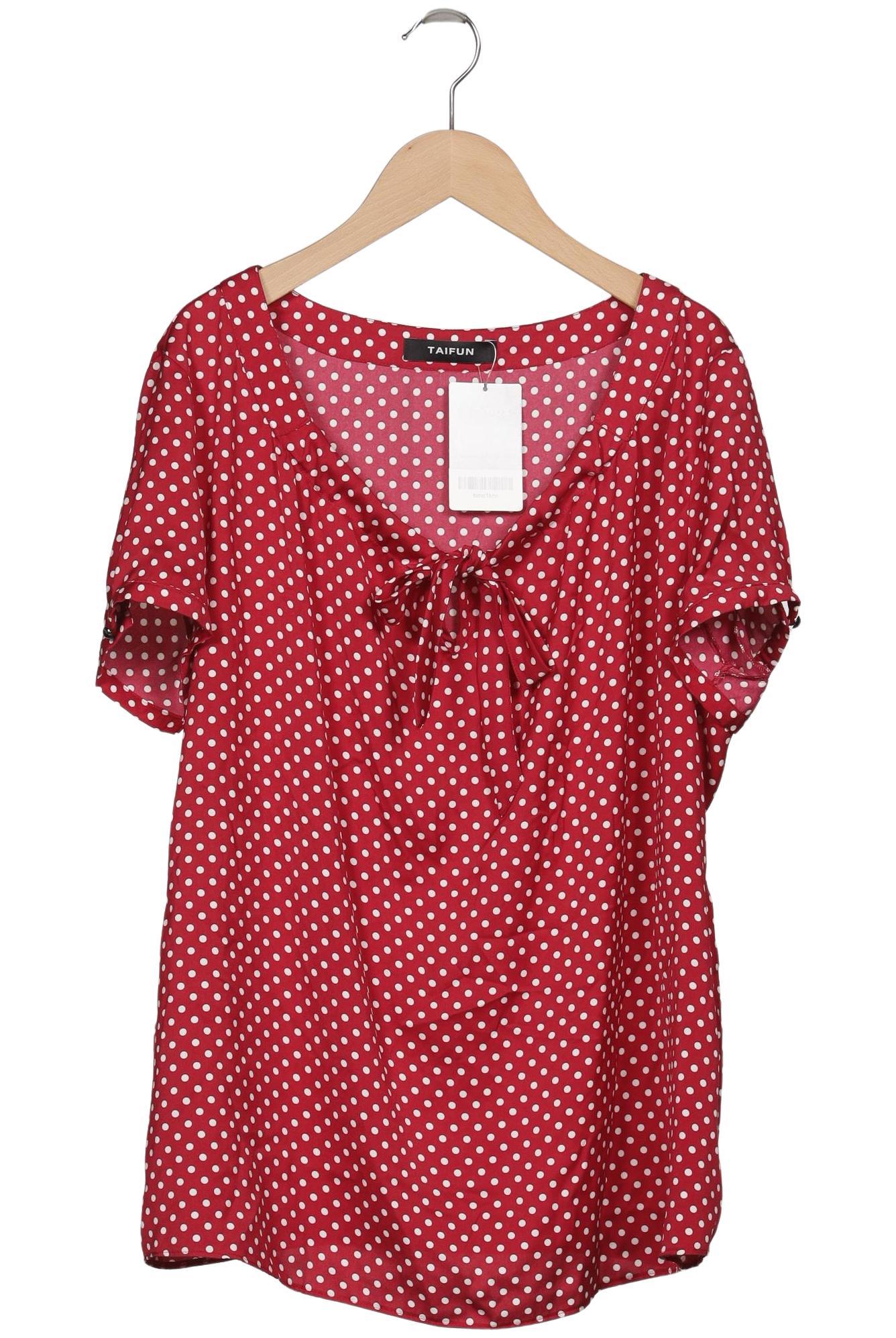 

Taifun Damen Bluse, rot, Gr. 42