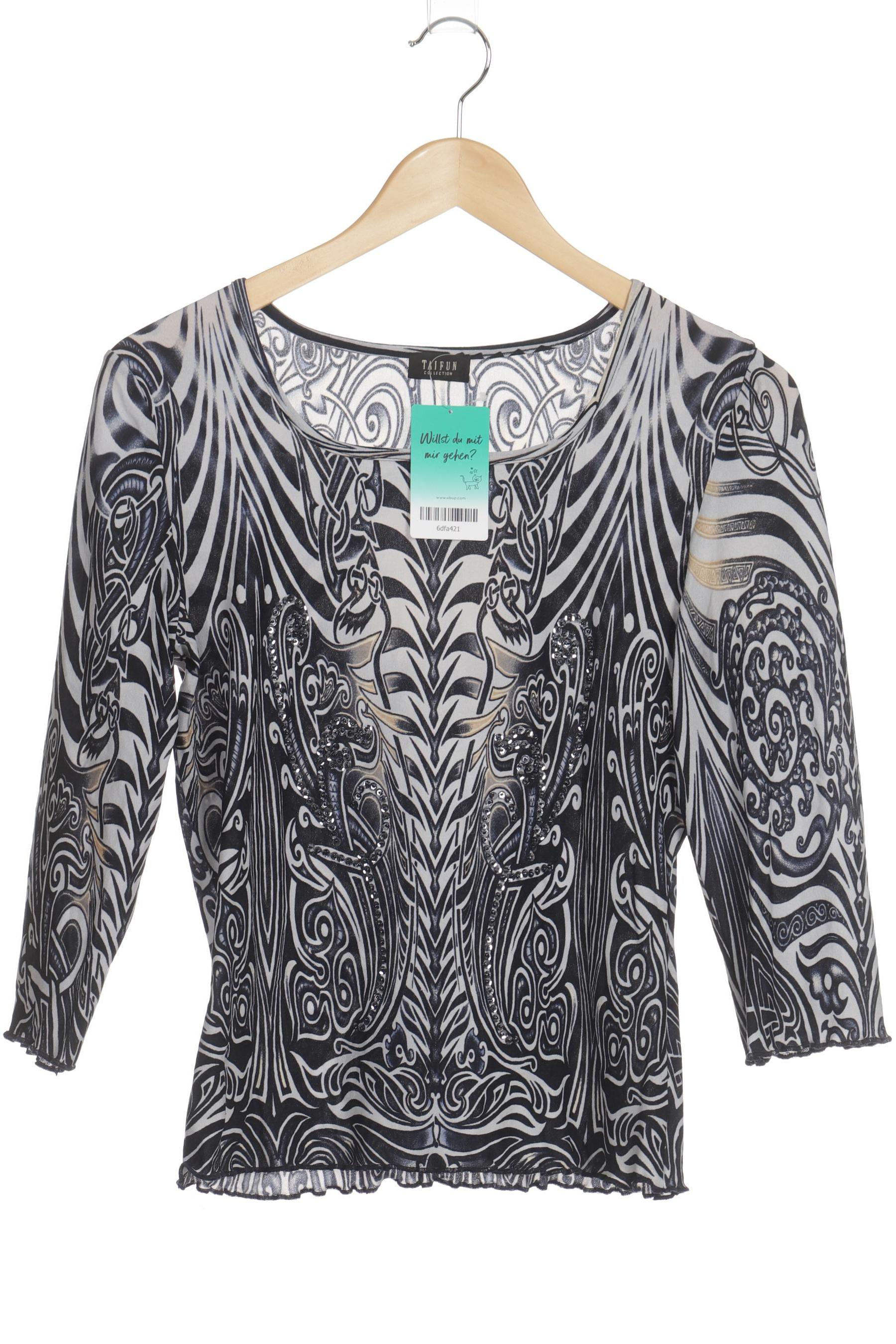

Taifun Damen Bluse, blau, Gr. 36