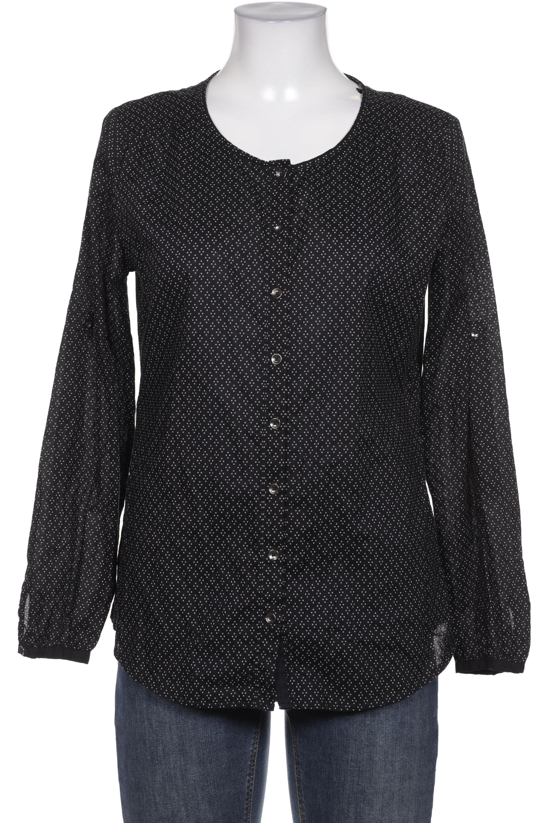

TAIFUN Damen Bluse, schwarz
