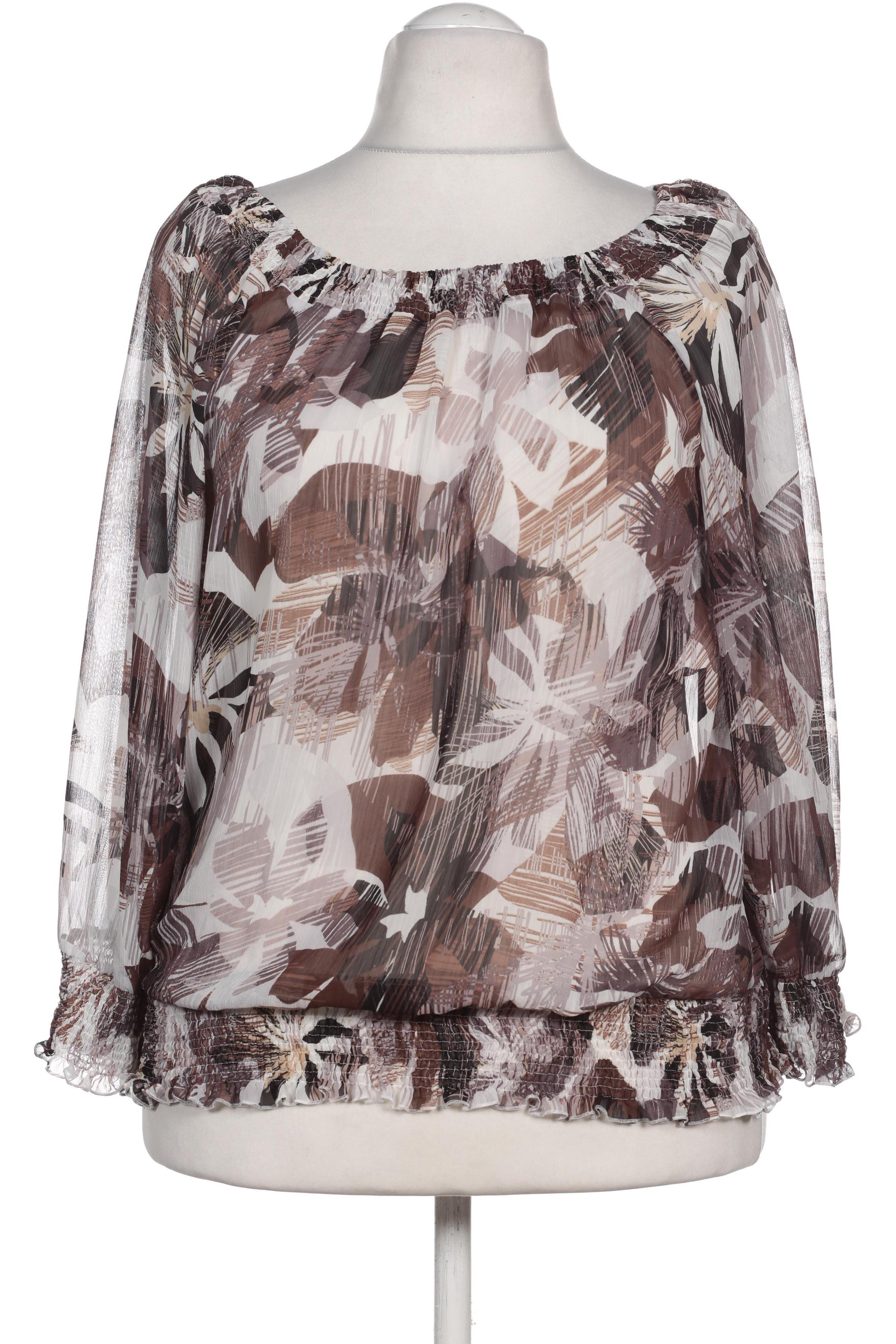 

Taifun Damen Bluse, braun, Gr. 44
