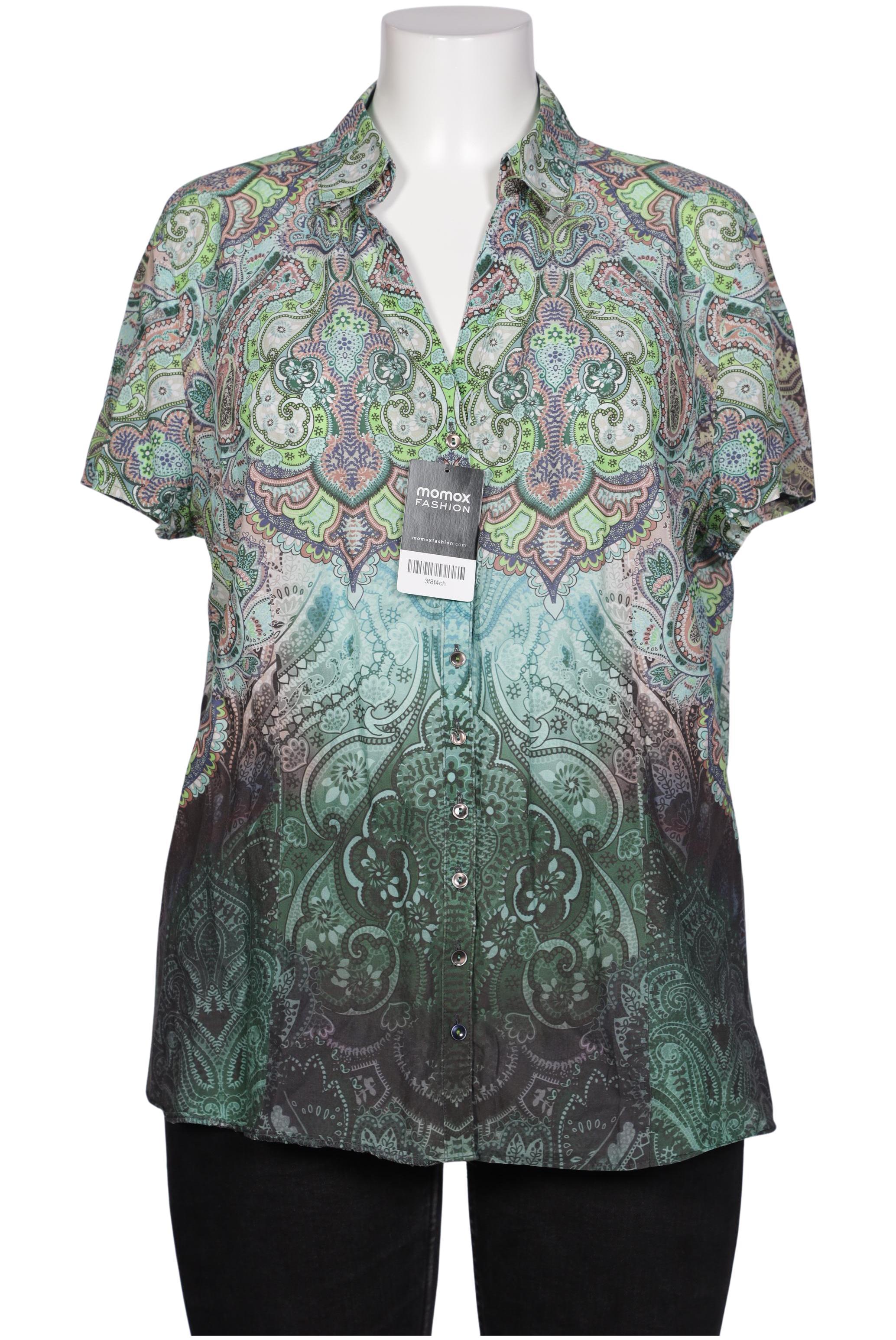 

Taifun Damen Bluse, grün, Gr. 46