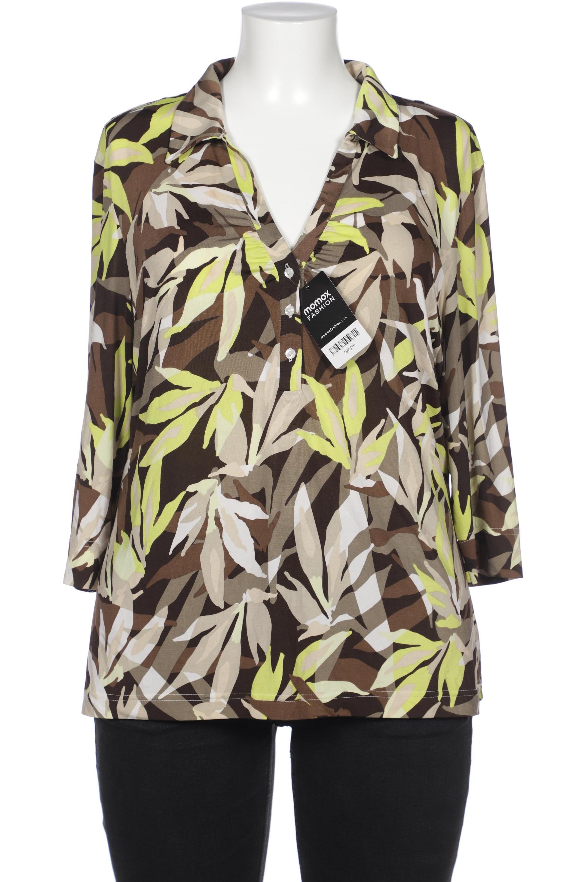 

Taifun Damen Bluse, braun, Gr. 46