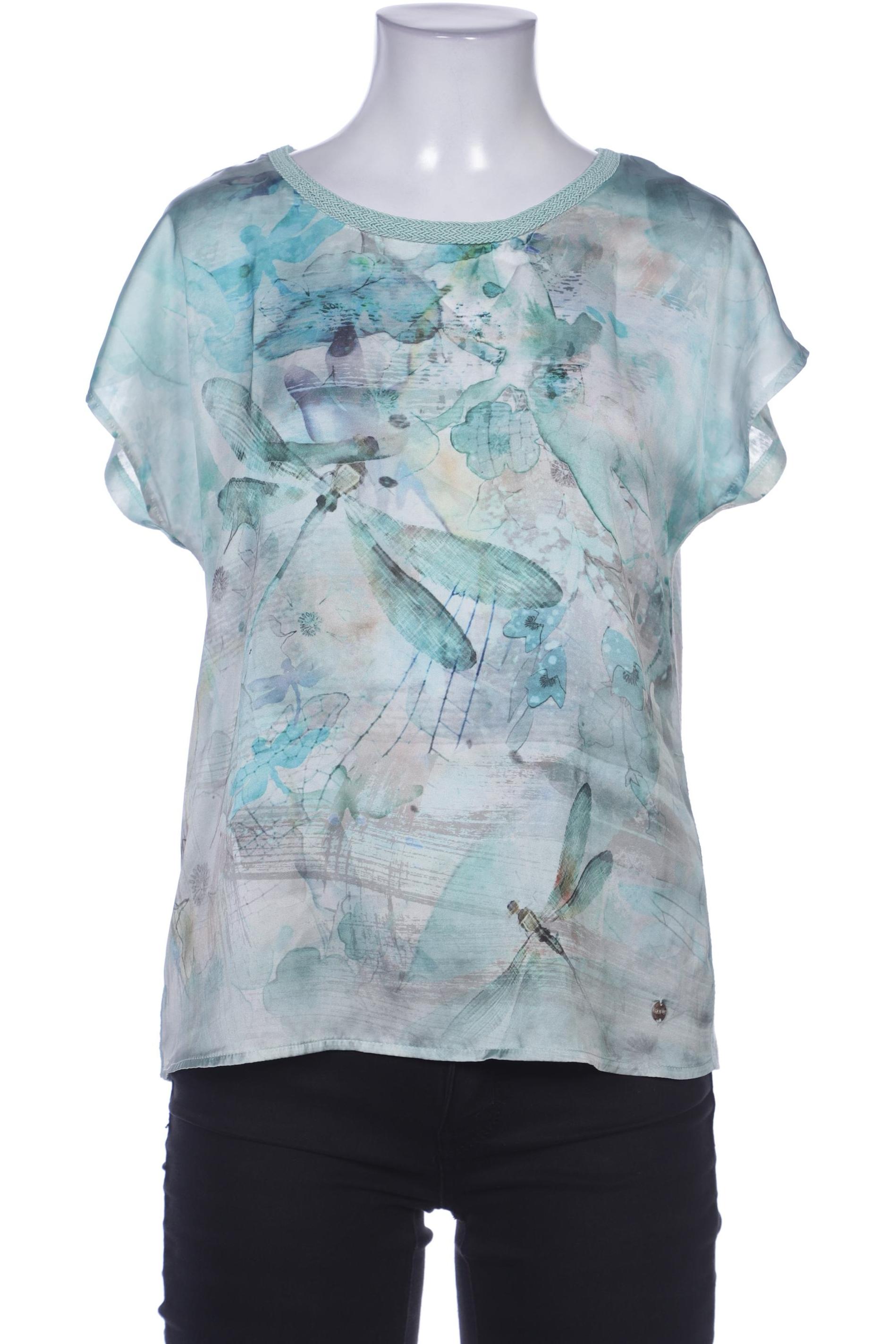 

Taifun Damen Bluse, türkis, Gr. 36